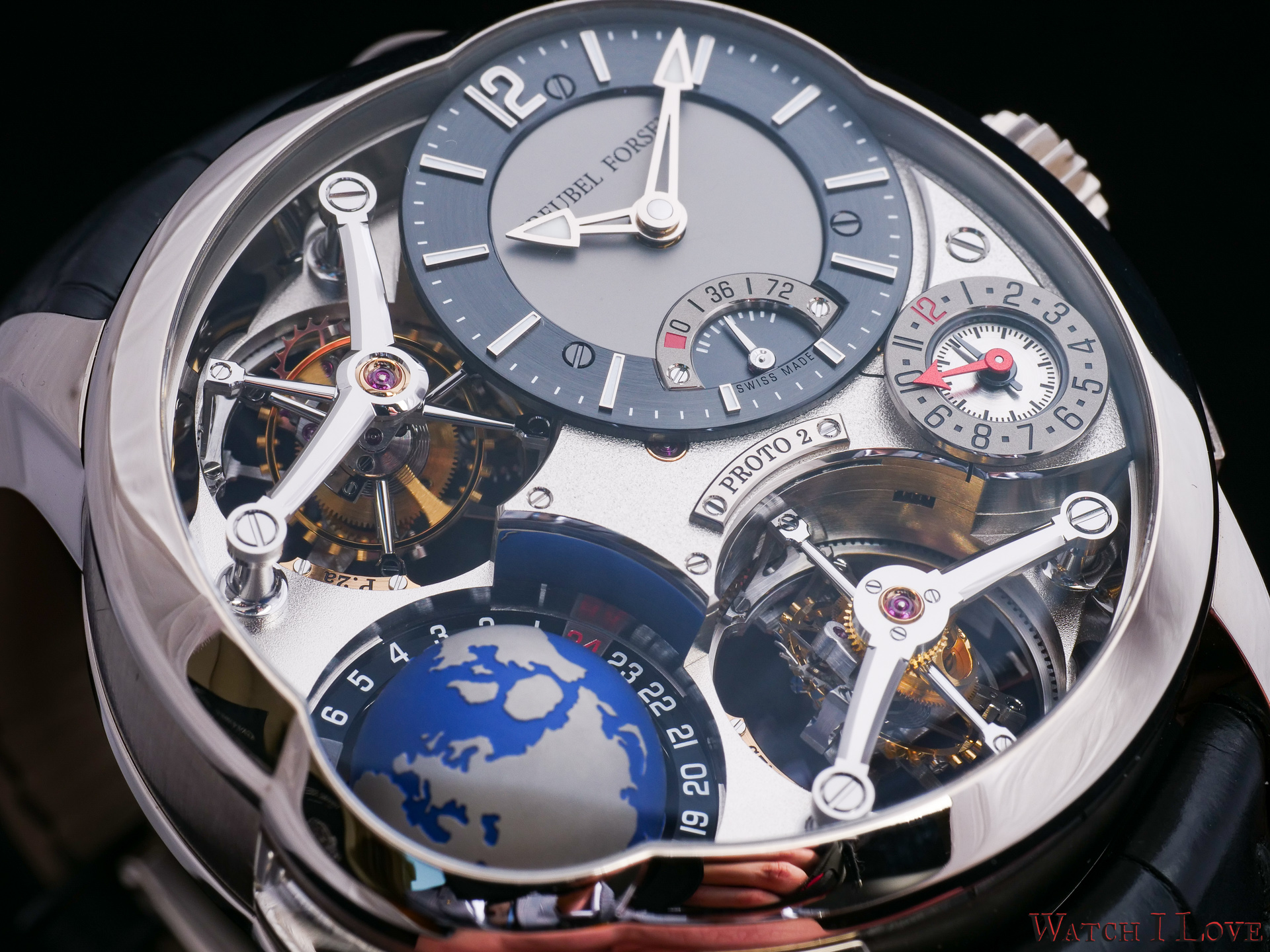 Hands on Greubel Forsey GMT Quadruple Tourbillon Watch I Love