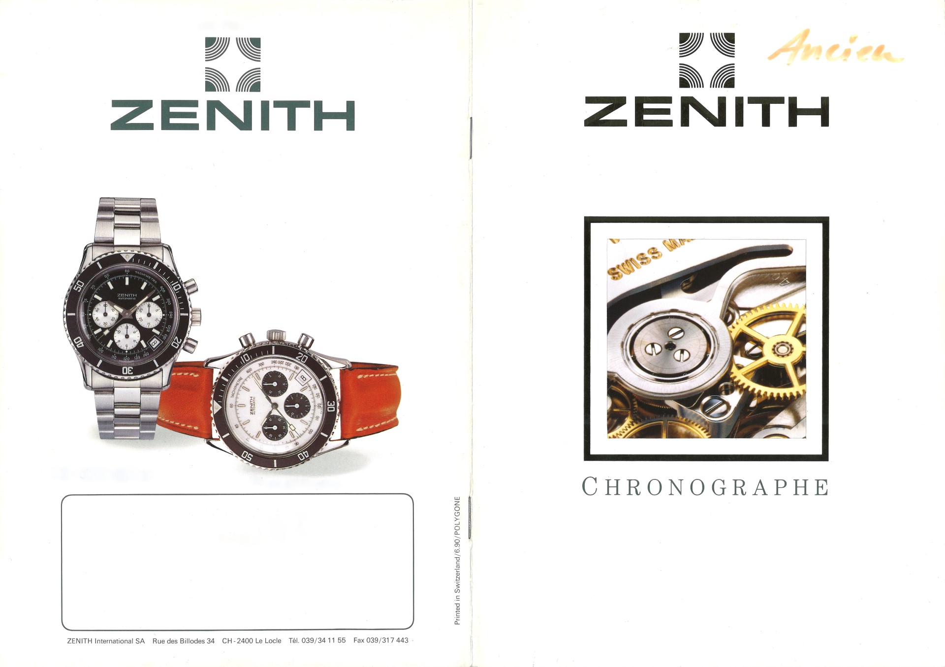 The super cool new take of the Zenith Chronomaster Sport and