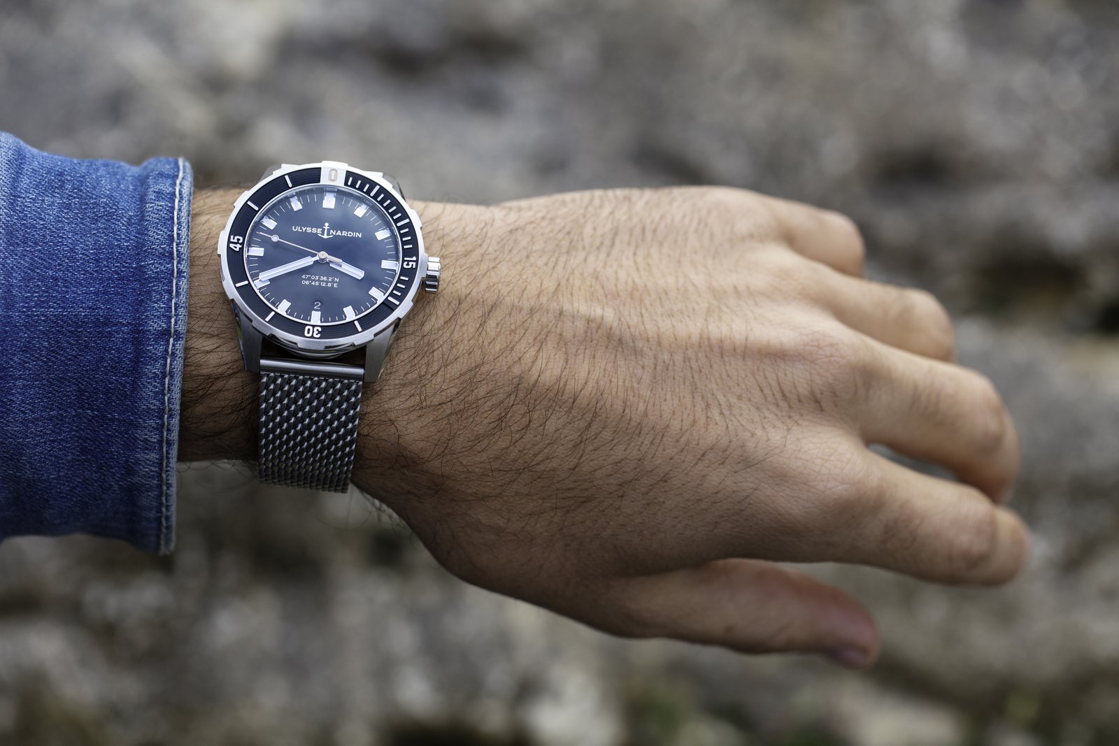 ulysse nardin diver blue shark