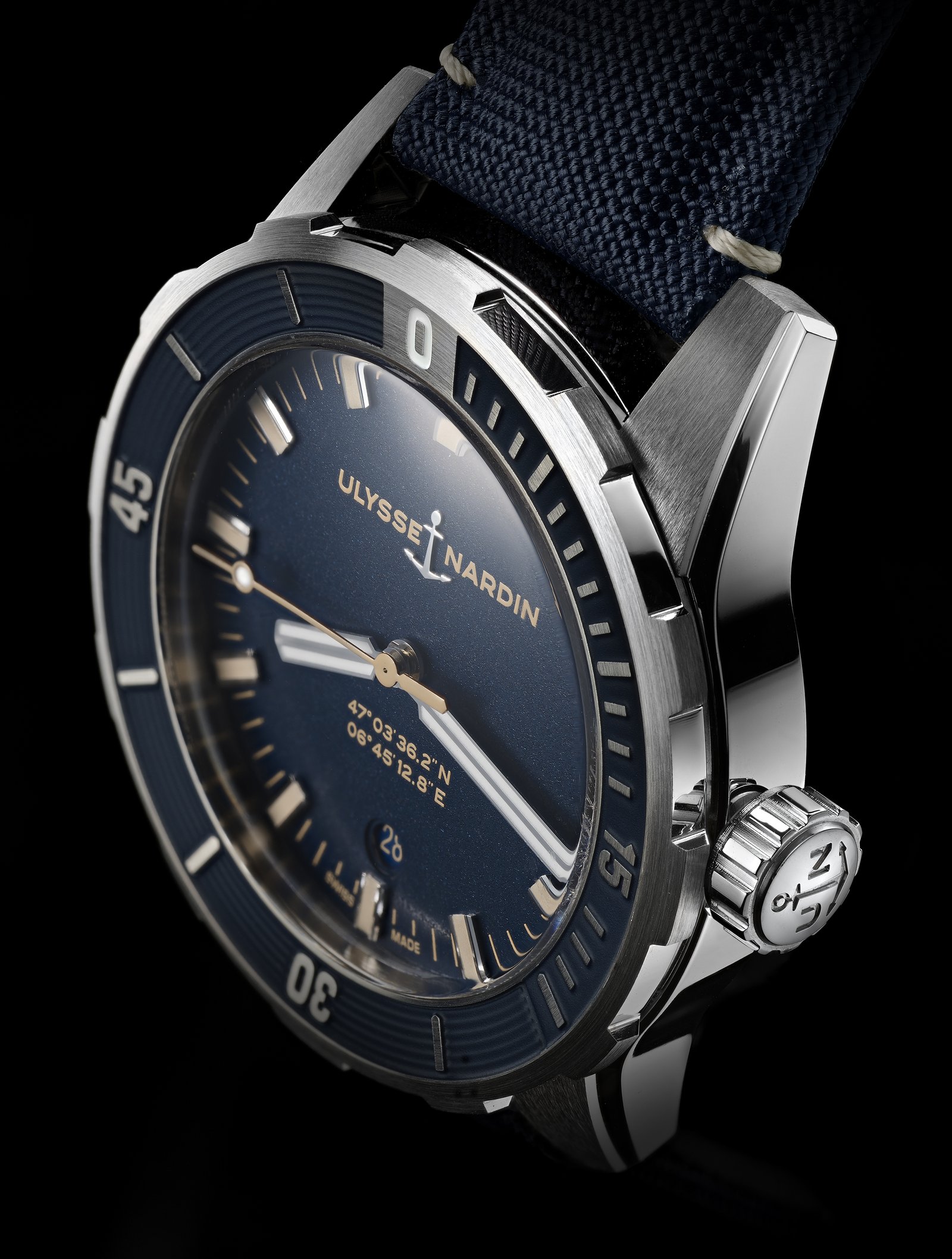 Ulysse nardin diver outlet blue shark