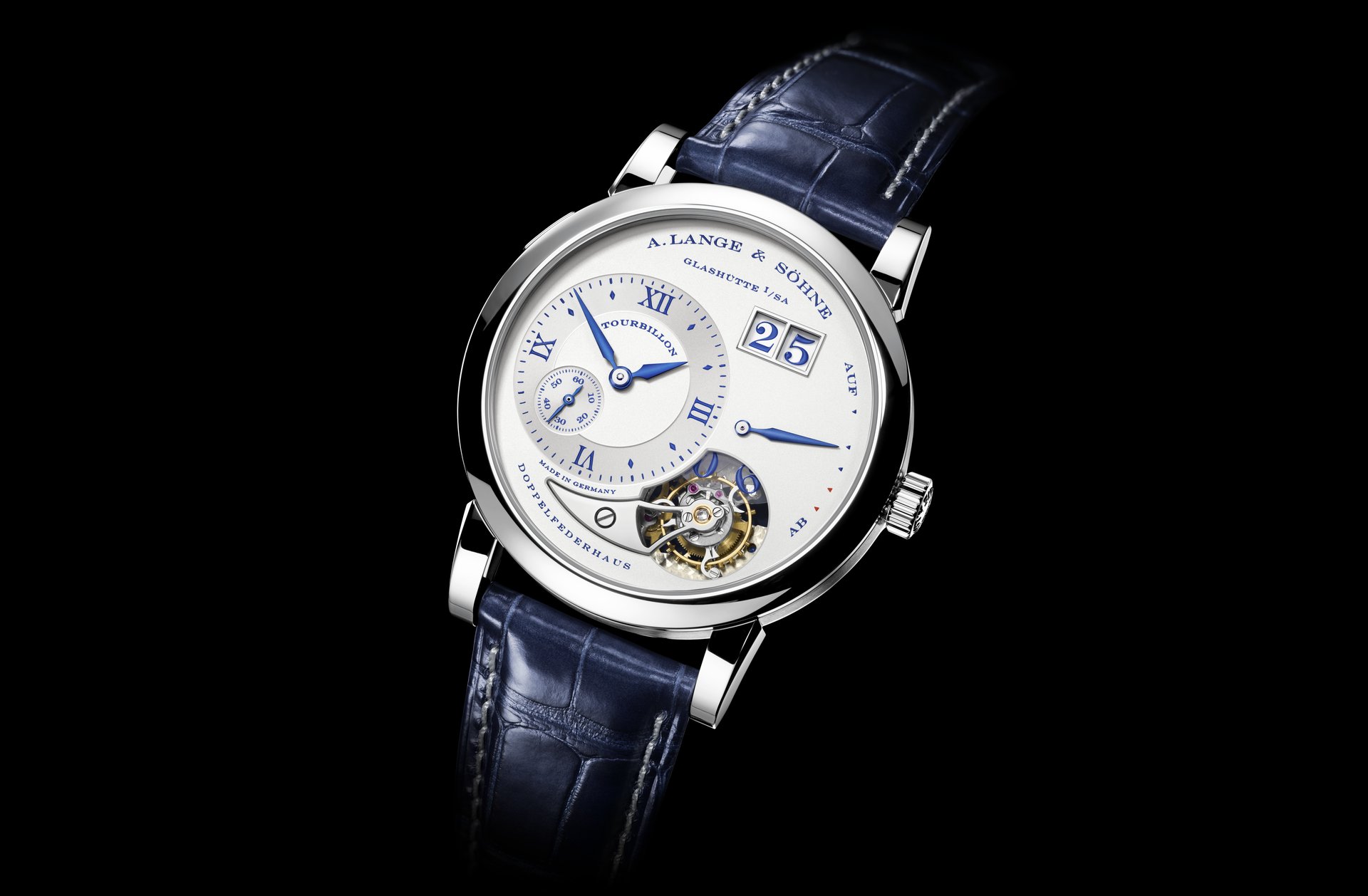 A Lange Sohne Lange 1 Tourbillon 25th Anniversary Watch I Love