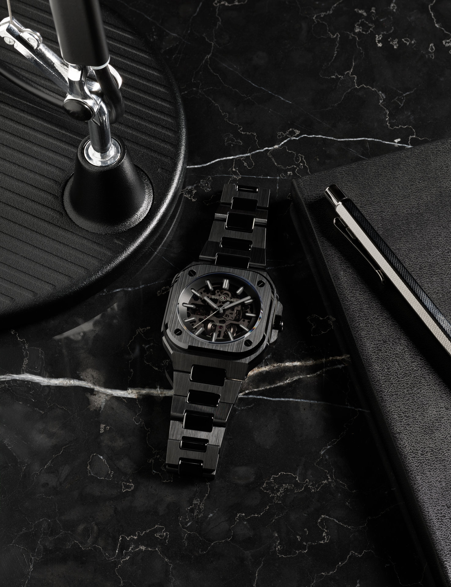 Bell & Ross BR-05 Skeleton Phantom Ceramic