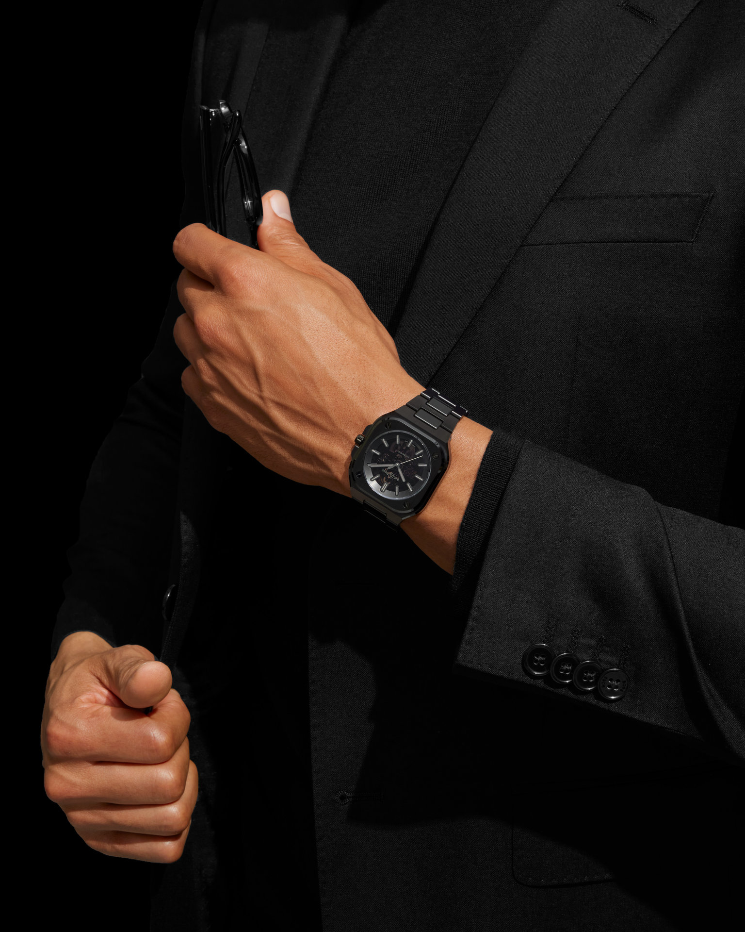 Bell & Ross BR-05 Skeleton Phantom Ceramic