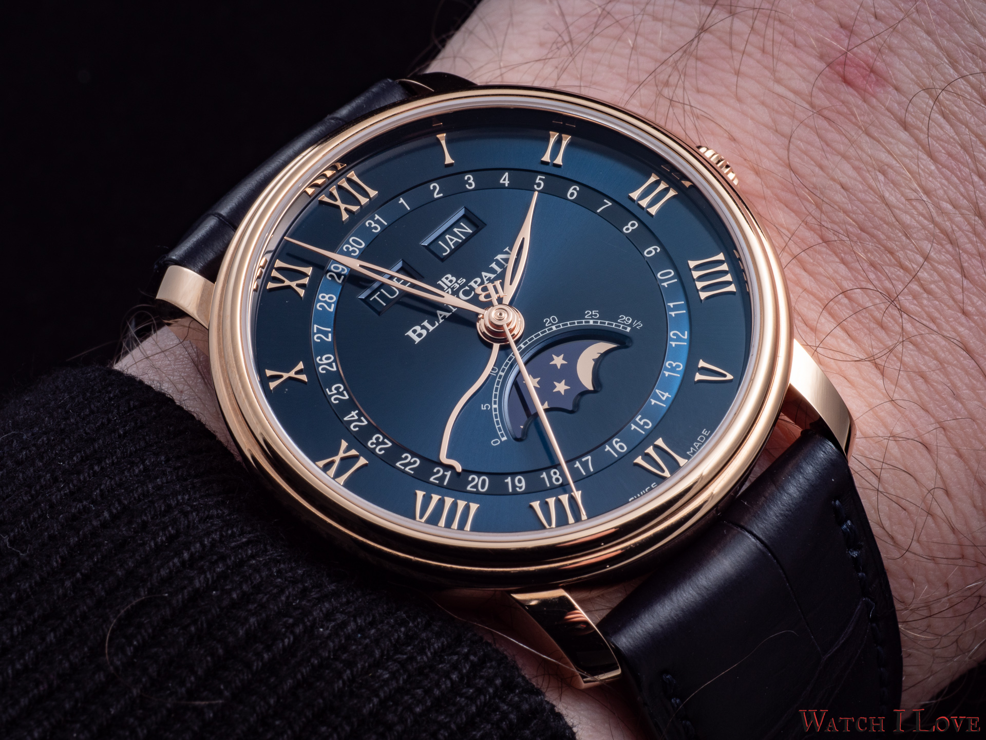 Blancpain villeret 2024 quantieme complet