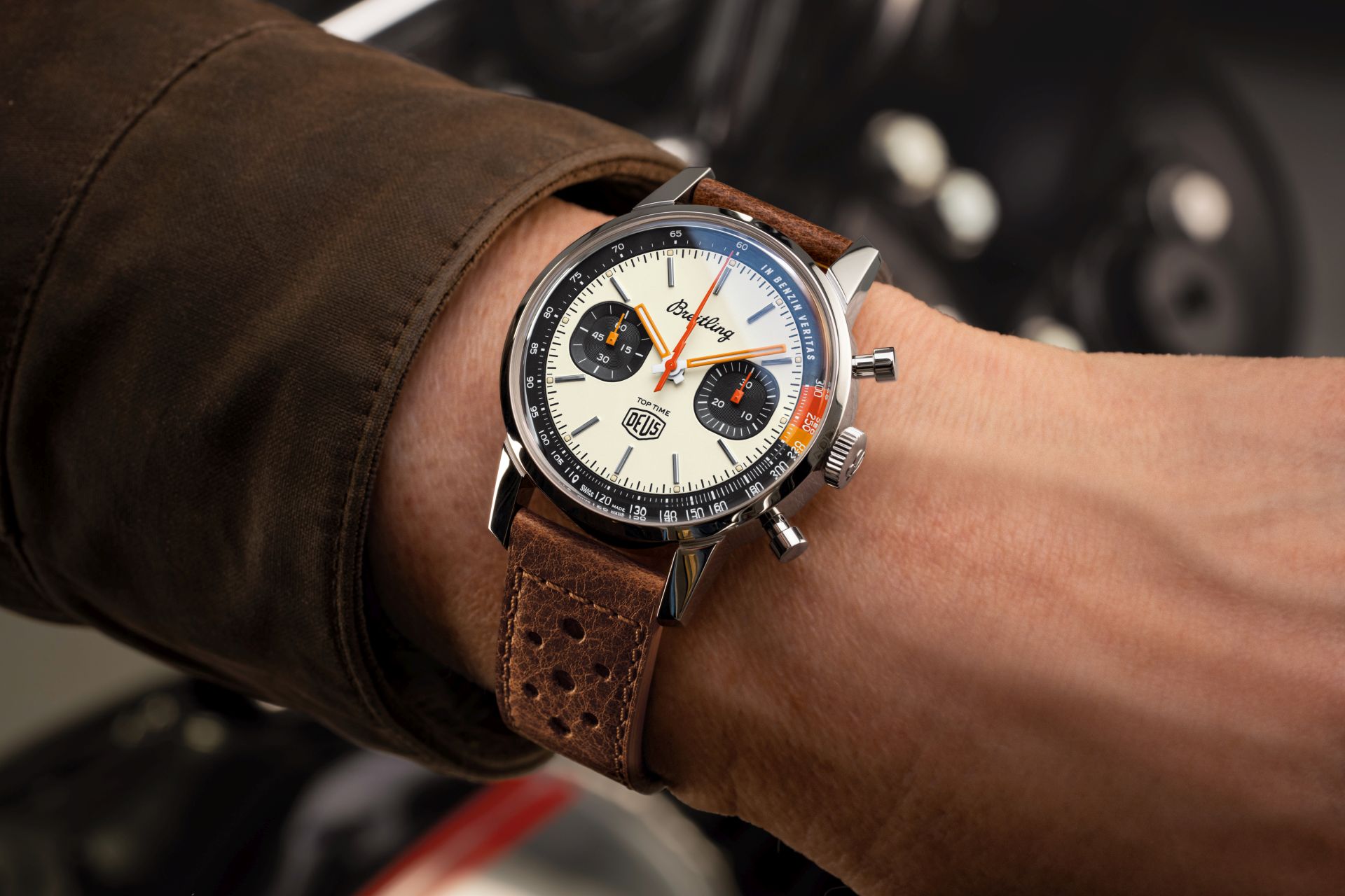 Breitling's New Top Time Triumph Collab Is a Nod to '60s Moto Culture