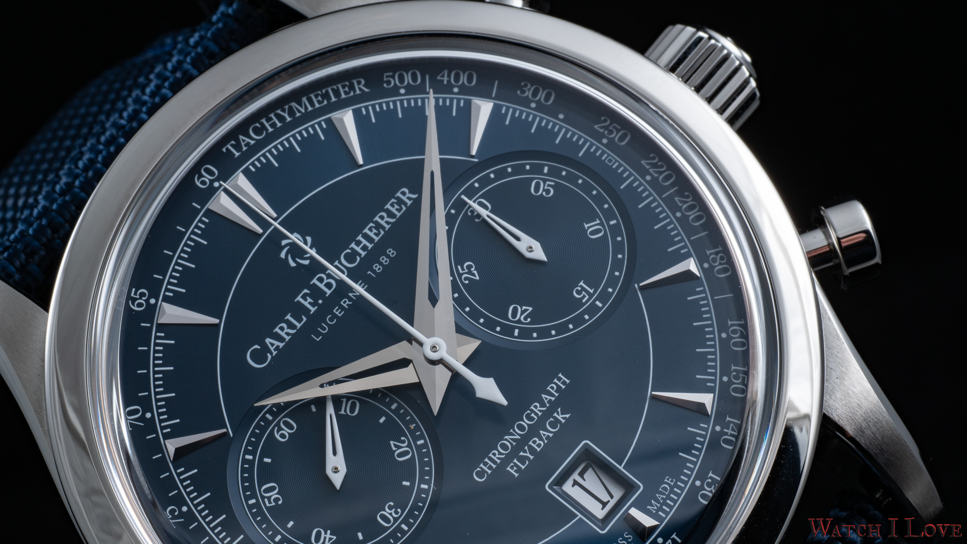 Review Carl F. Bucherer Manero Flyback Watch I Love