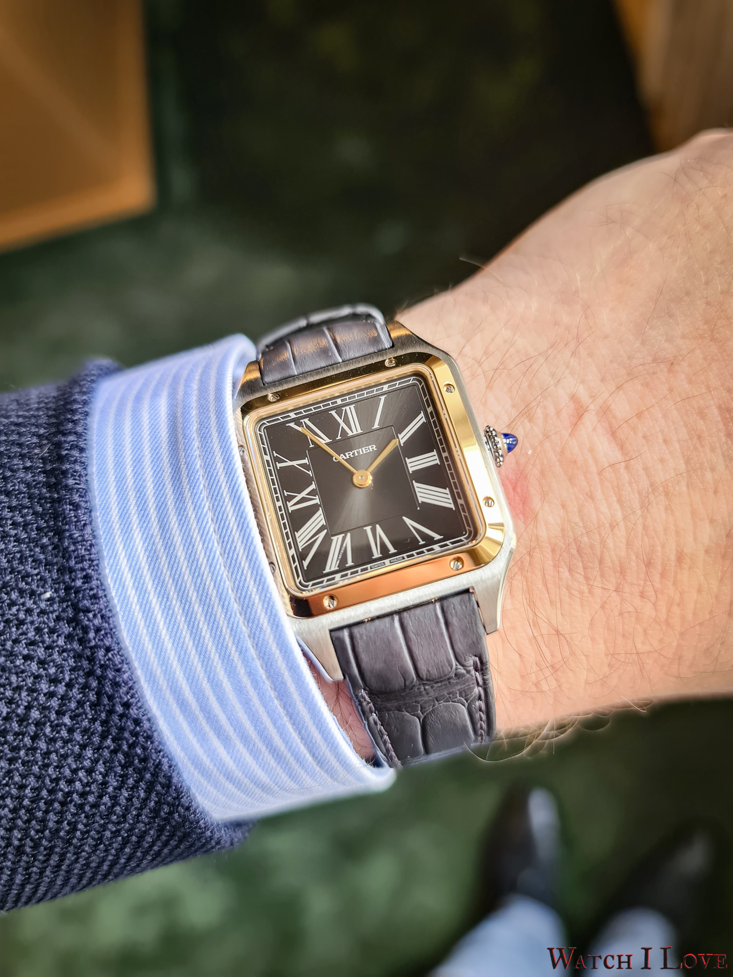 Hands on review Cartier n 14 bis Santos Dumont Watch I Love