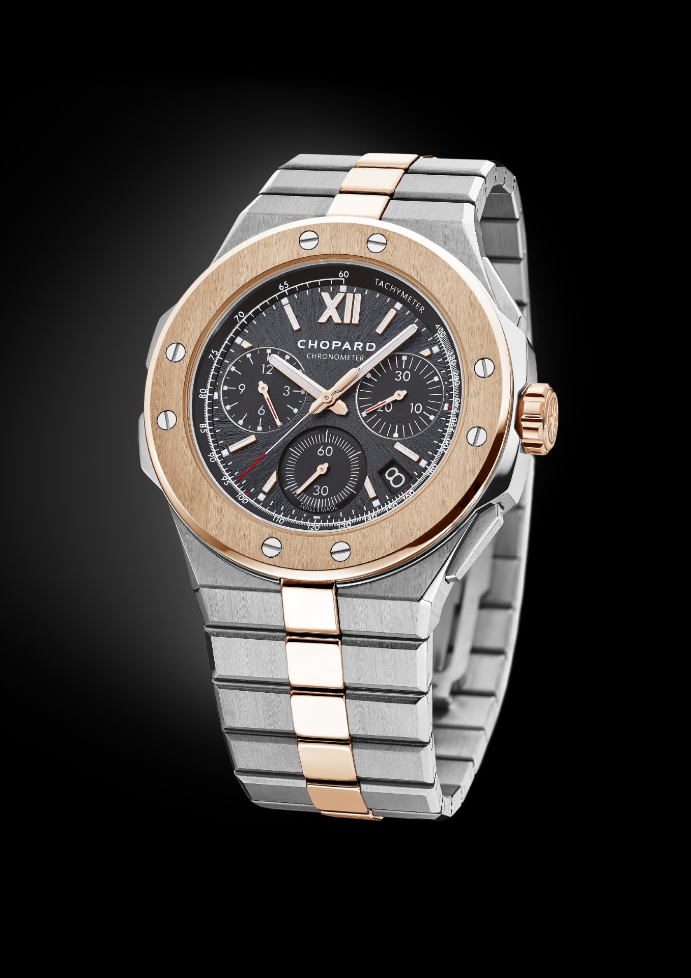 CHOPARD Alpine Eagle Large Automatic 41mm Lucent Steel and 18-Karat Rose  Gold Watch, Ref. No. 298600-6001 for Men