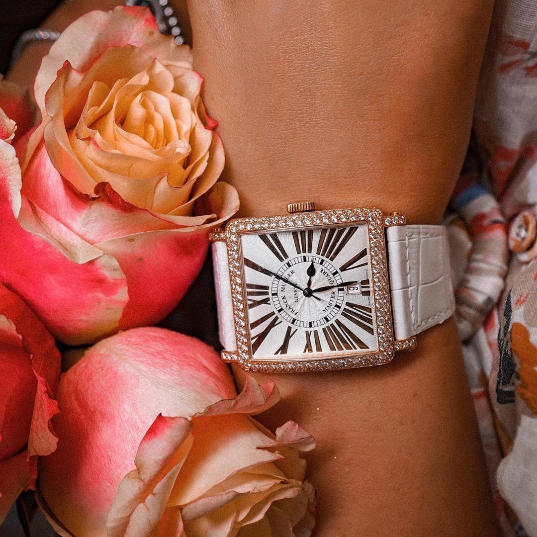 Franck Muller Lady Master Square Watch I Love