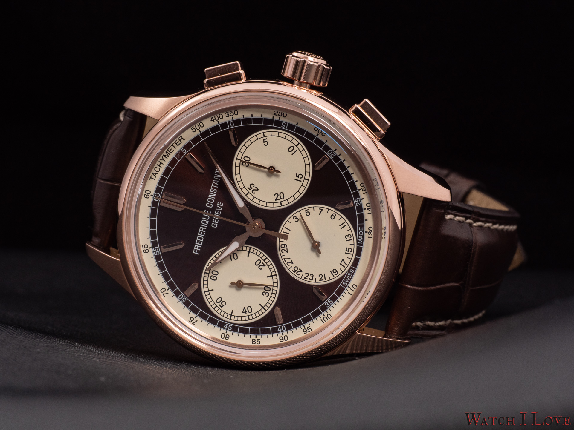 Review Frederique Constant Flyback Chronograph Manufacture Watch