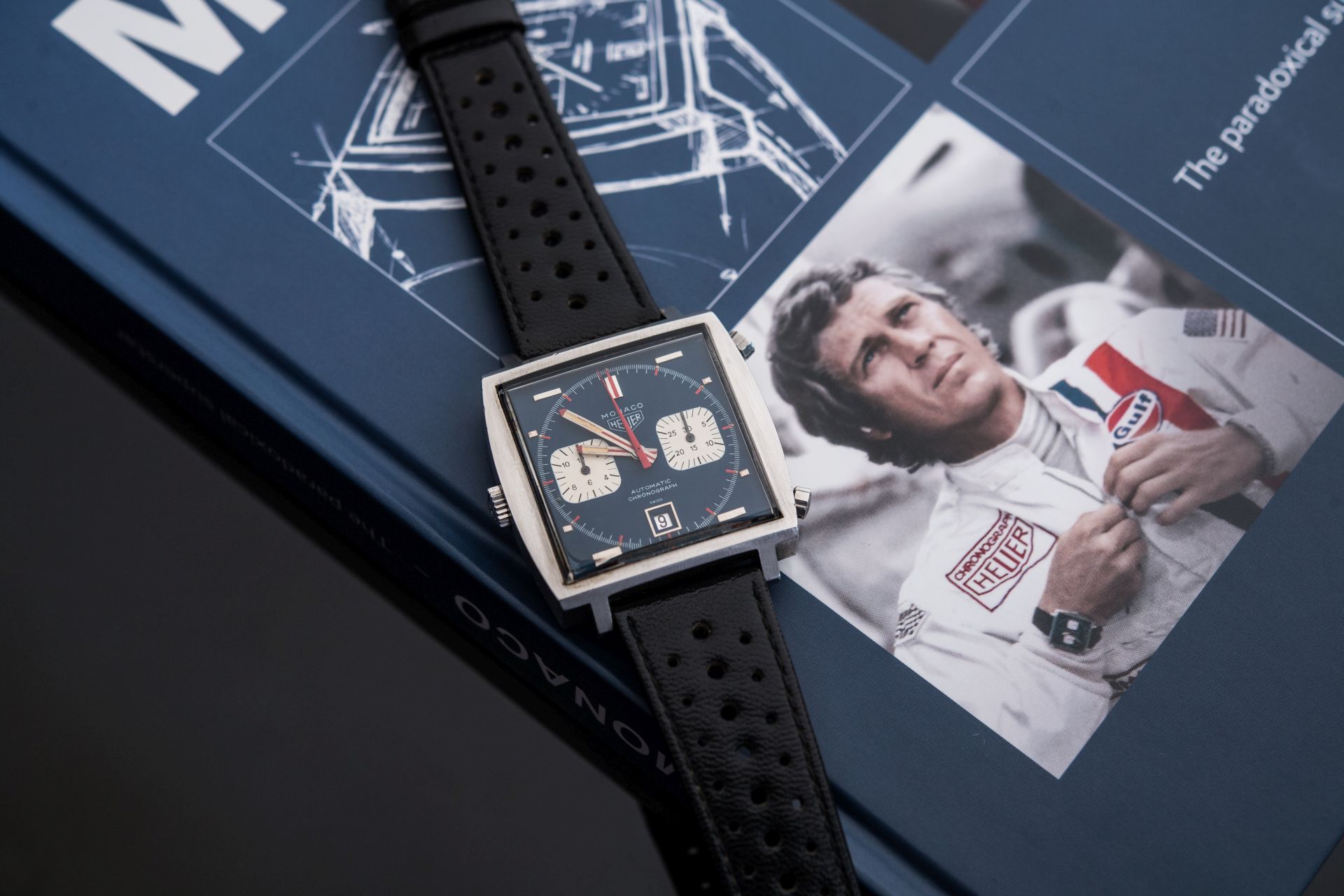 Steve Mcqueen s Heuer Monaco Gifted To Personal Mechanic Haig