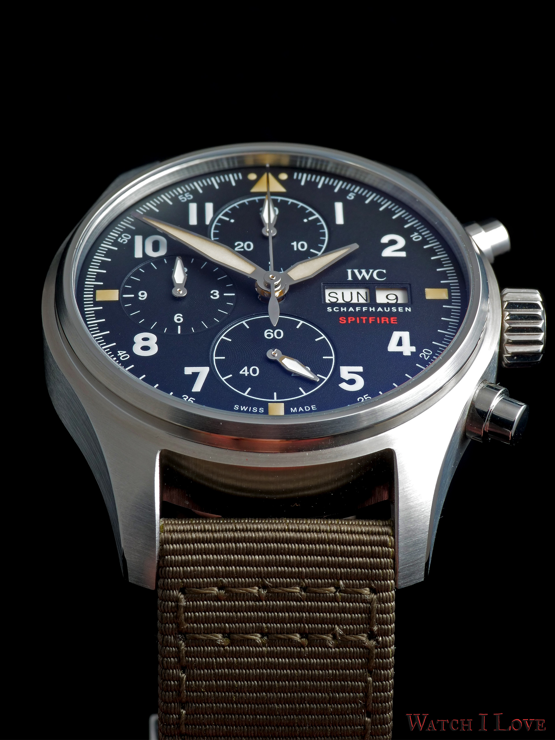 Between the Earth and the Sun IWC Pilot s Watch Chronograph