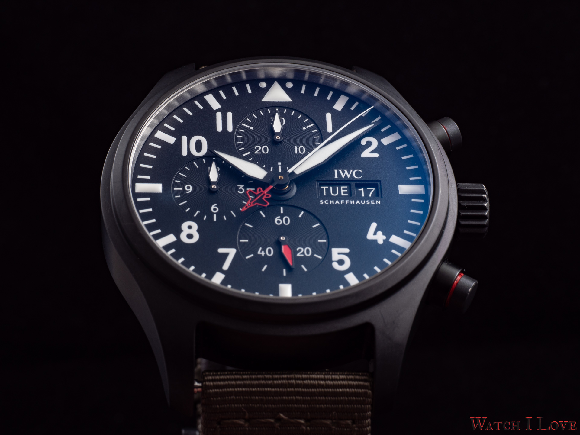 Iwc pilot chronograph hot sale top gun edition