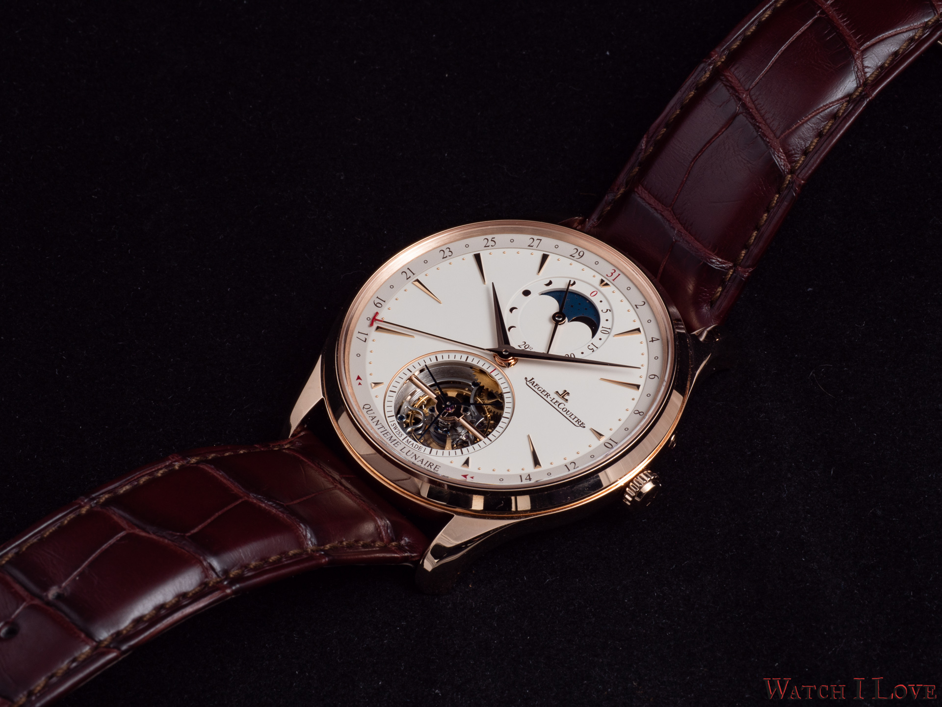 Hands on Jaeger LeCoultre Master Ultra Thin Tourbillon Moon