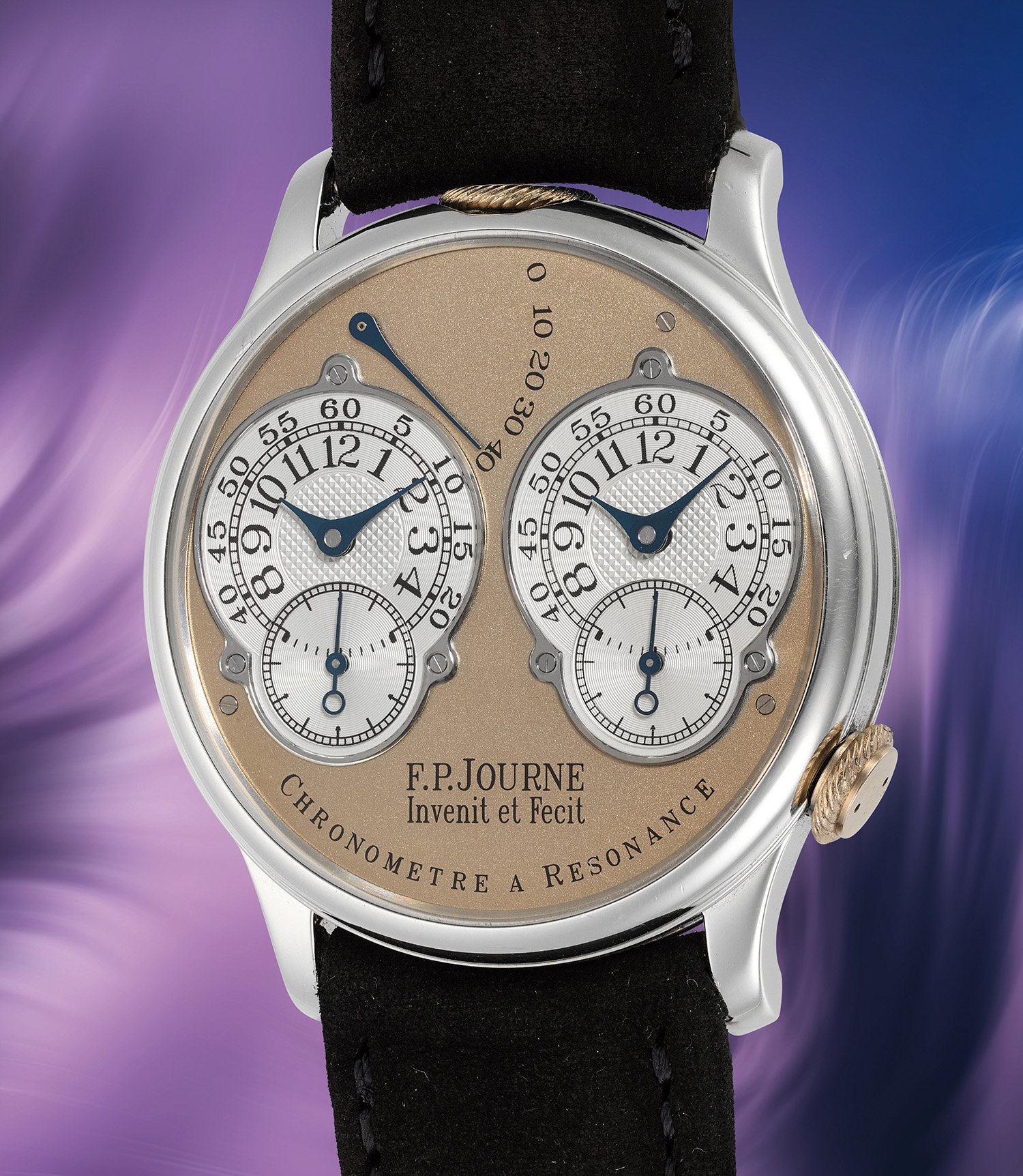 LOT 20 | F.P.JOURNE
Chronomètre à Résonance 
“Souscription No. 17”
Estimate: $600,000–1,200,000