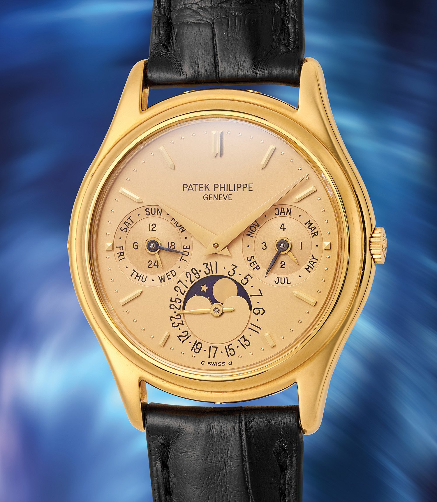 LOT 41 | PATEK PHILIPPE, Ref. 3940J “Doré Dial”