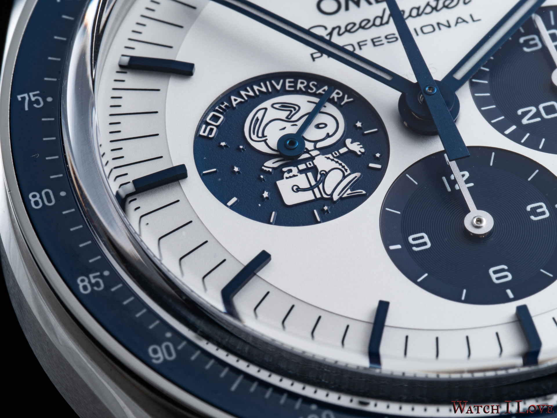 Available in the shop: The Omega Speedmaster Apollo 13 Silver Snoopy -  Revolution Watch