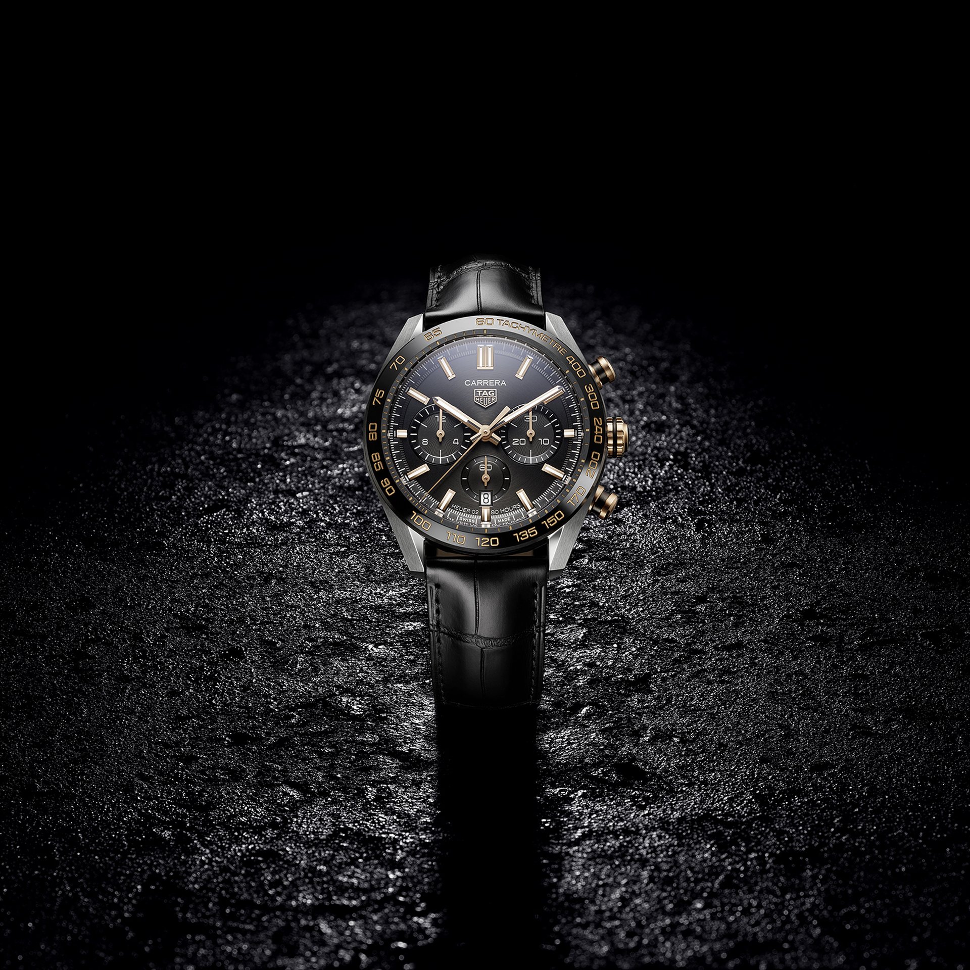 Black and Gold is a Racy Look – The New TAG Heuer Carrera Chronograph -  Revolution Watch