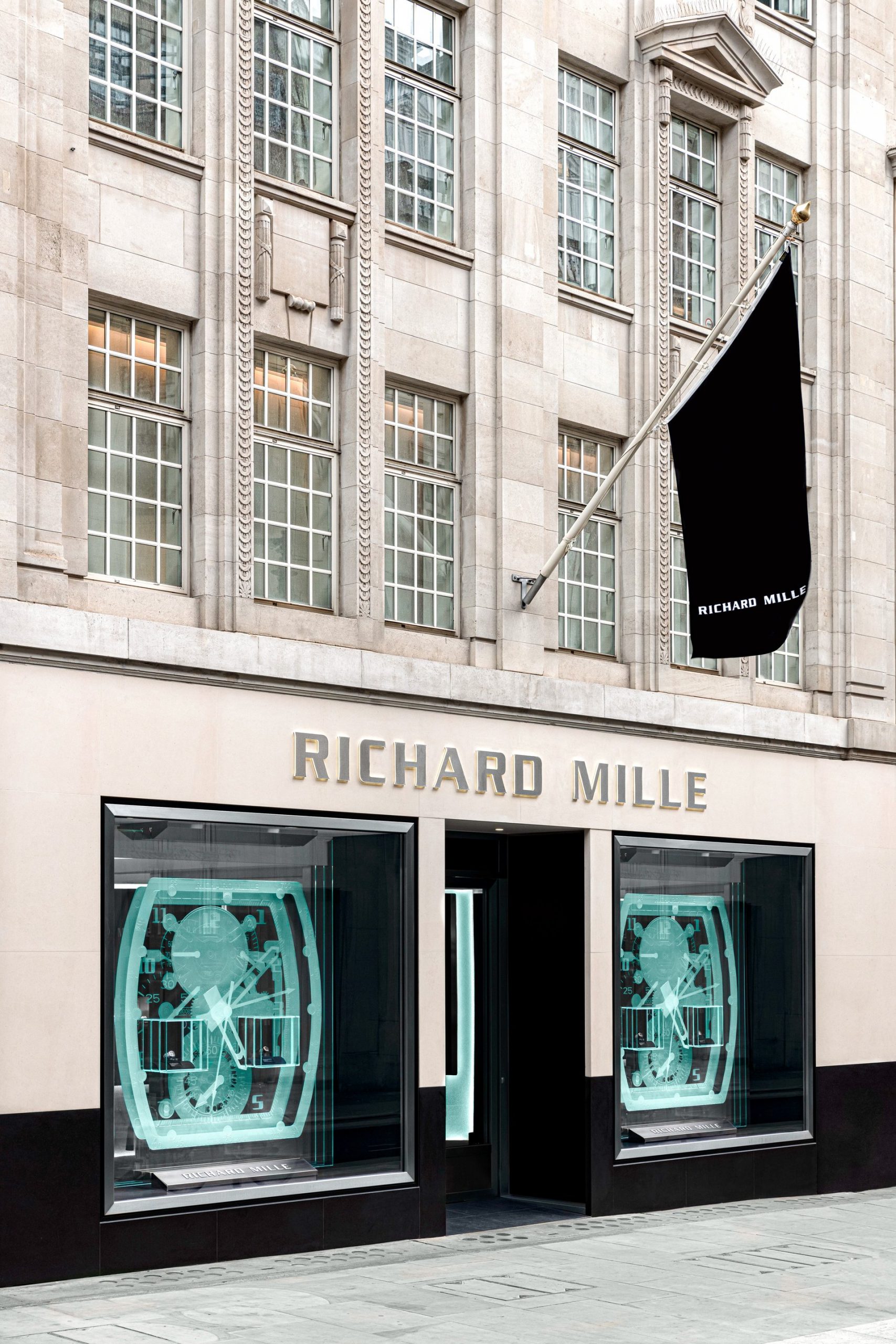 London. November 2018. A View Of Old Bond Street In Mayfair In