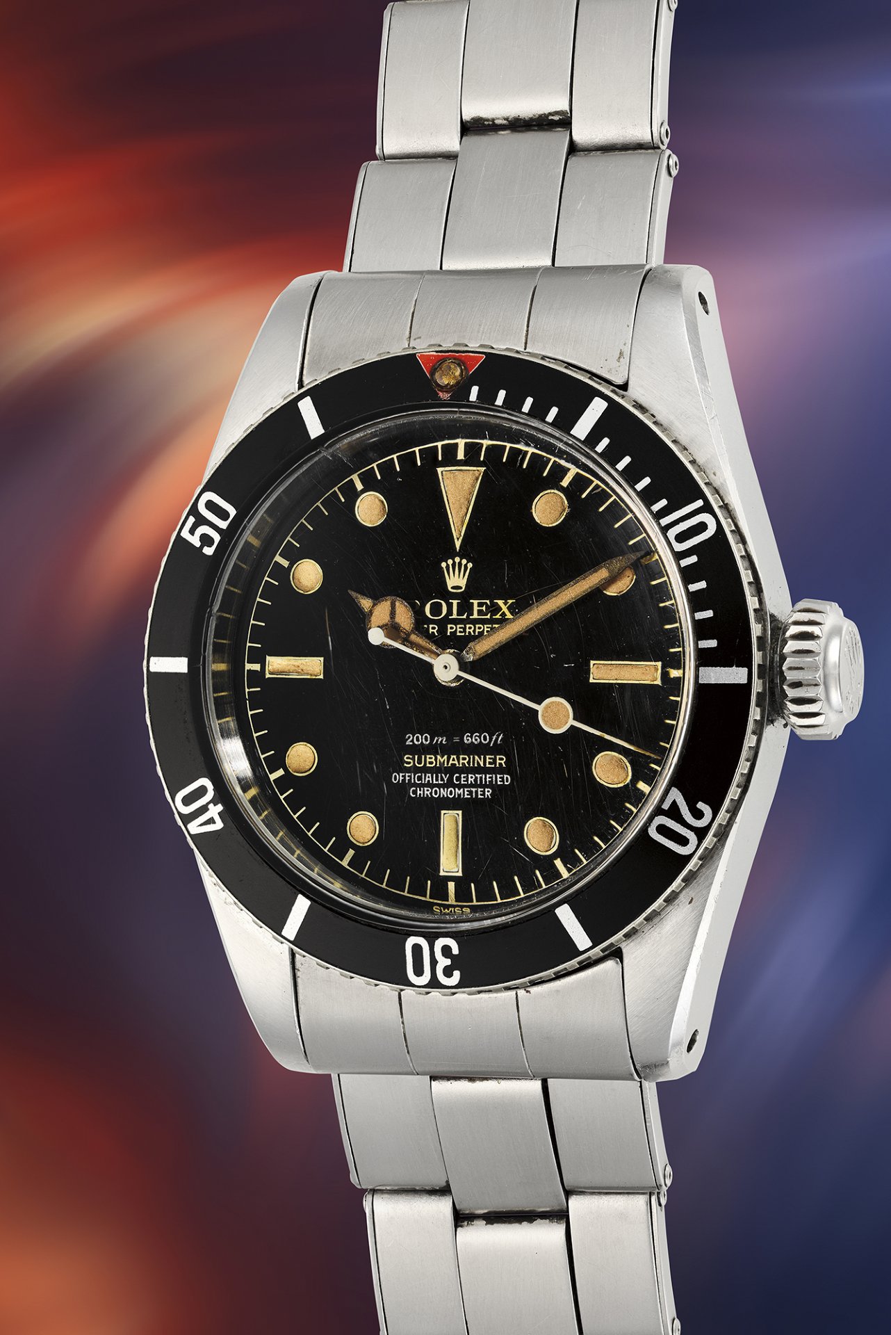 LOT 26 | ROLEX, Ref. 6538 Submariner “Big Crown, Four Liner”