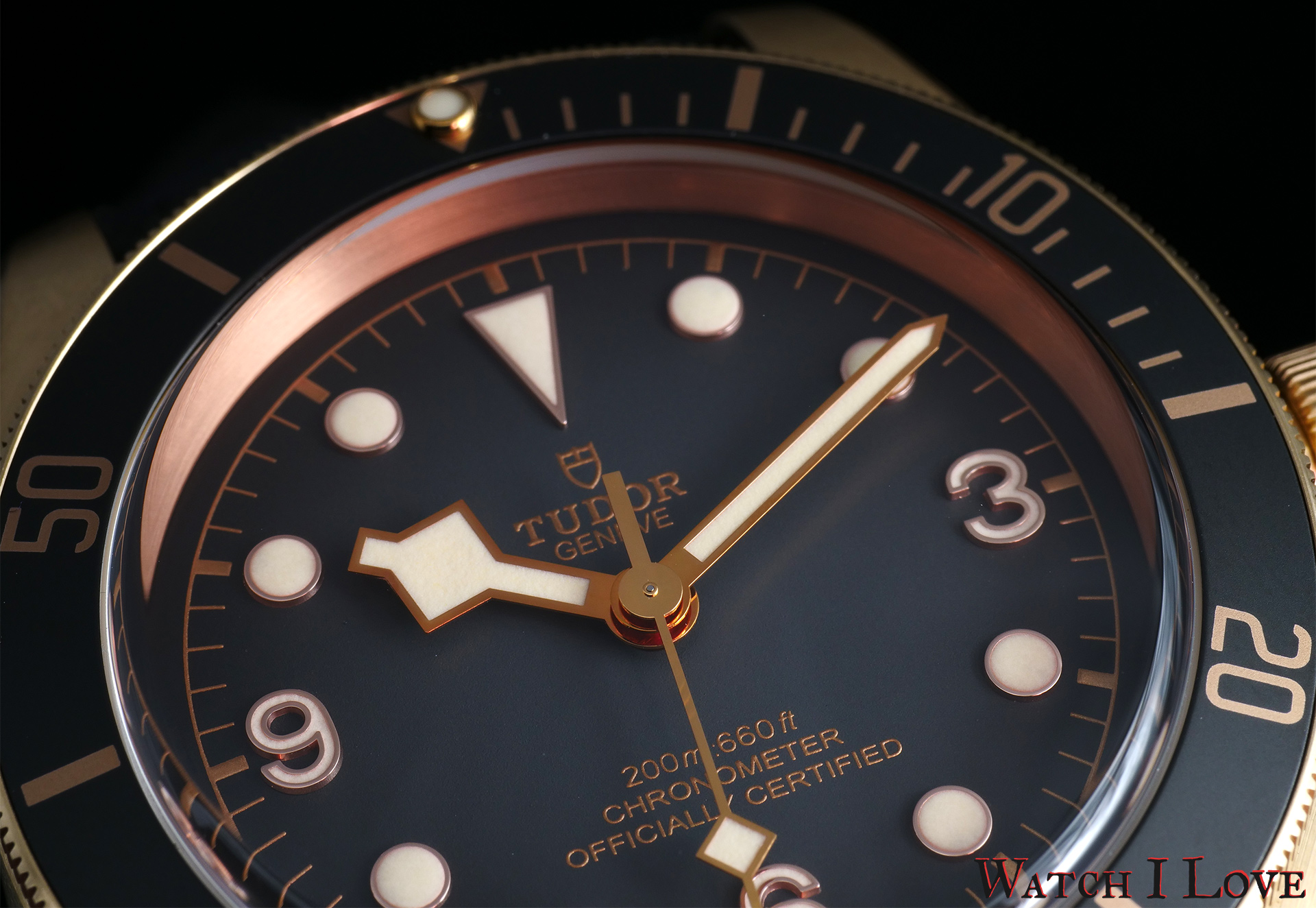 Tudor black bay hot sale bronze thickness