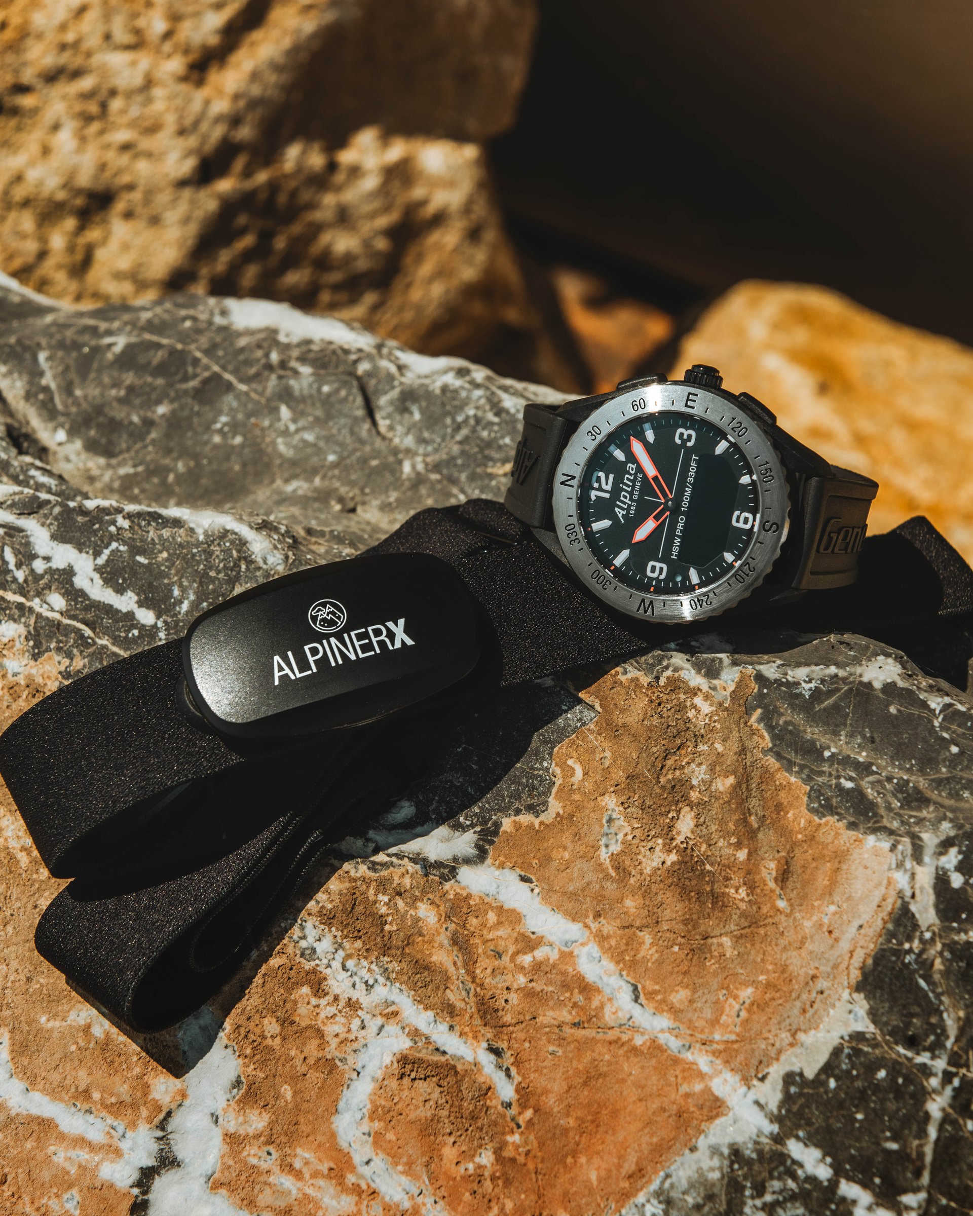 Alpina AlpinerX HRM AlpinerX and the new heart rate monitoring