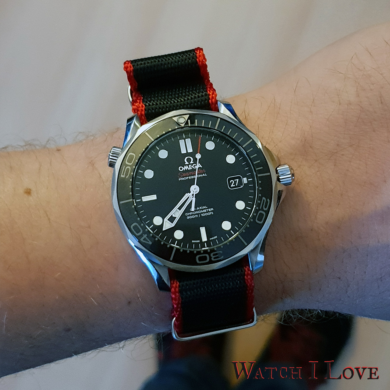 seamaster on nato strap