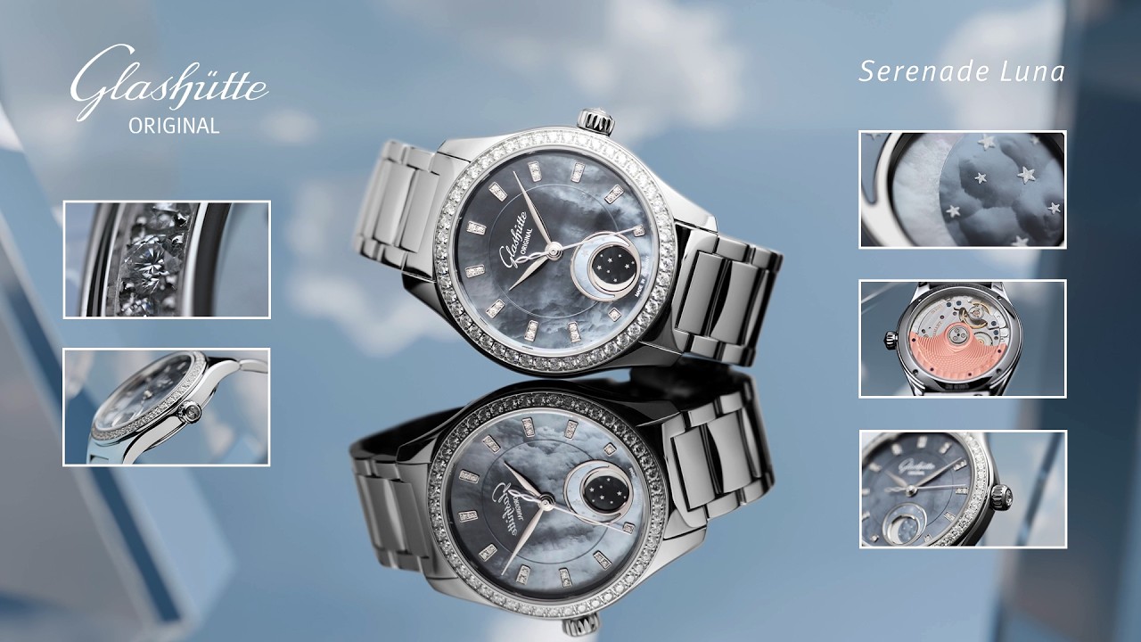 Glashütte Original Serenade Luna 'Skyline Blue' Unveiled - Watch I