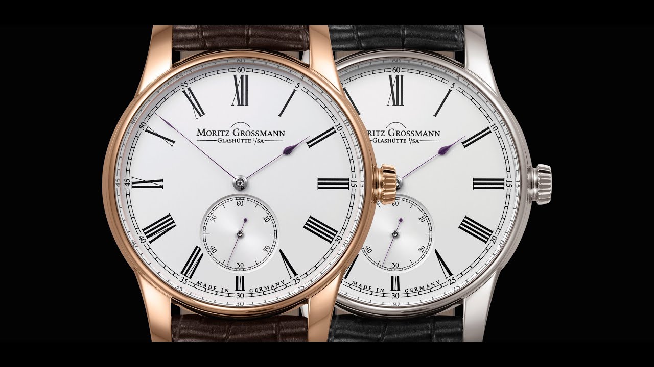 The Moritz Grossmann Hamatic automatic watch with hammer winding