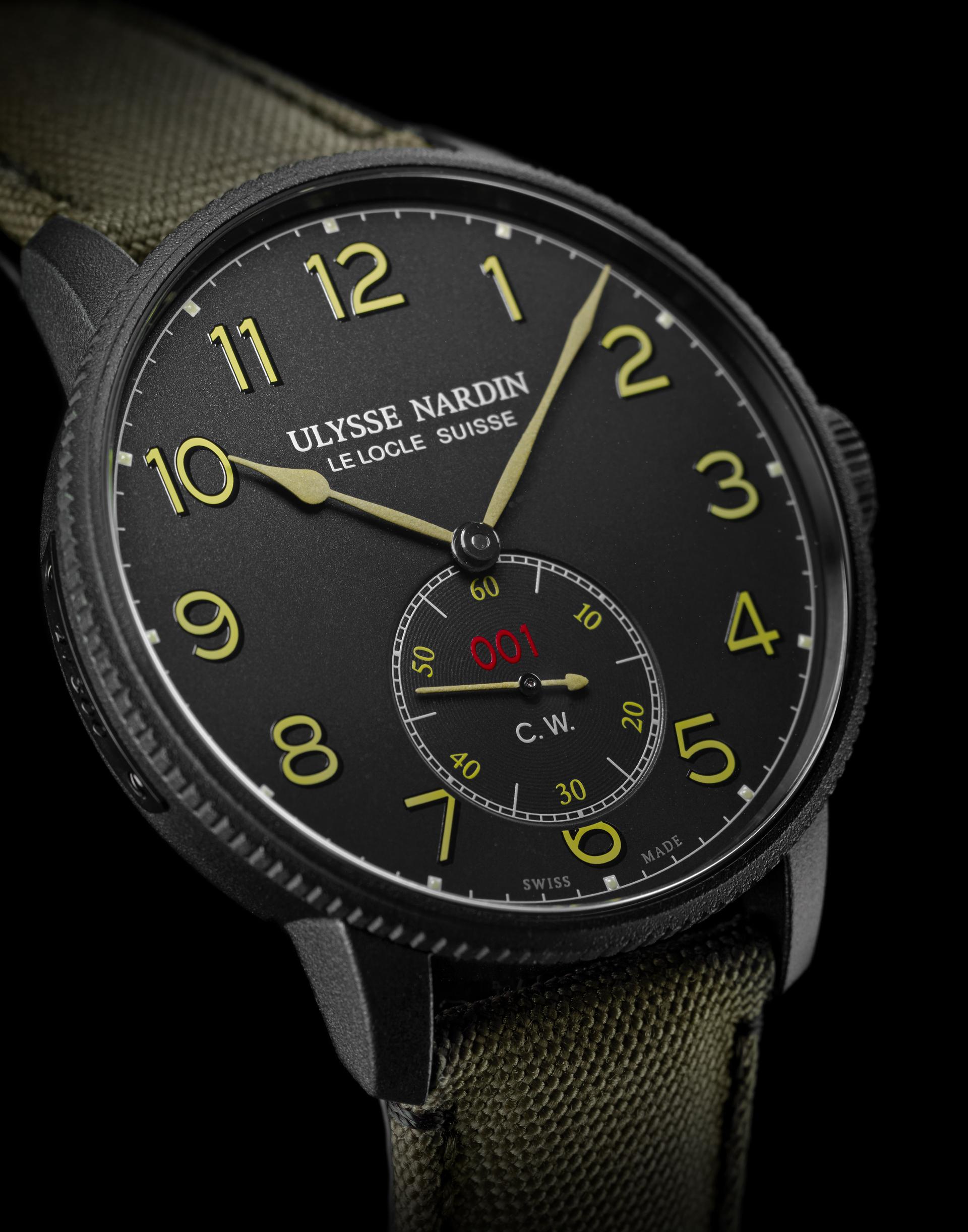 Ulysse Nardin Marine Torpilleur Military Ref. 1183-320LE