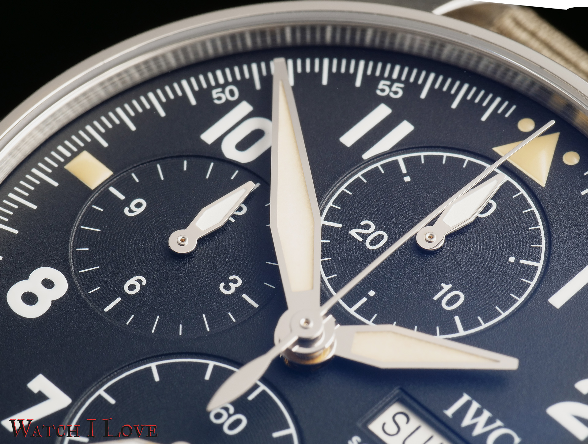 Chrono dials of the Spitfire Chrono