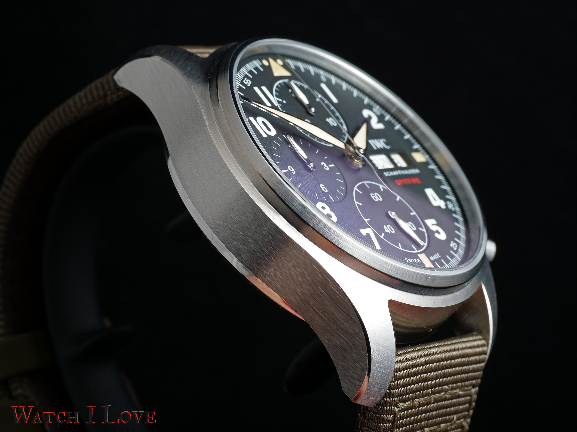Spitfire Chronograph side view