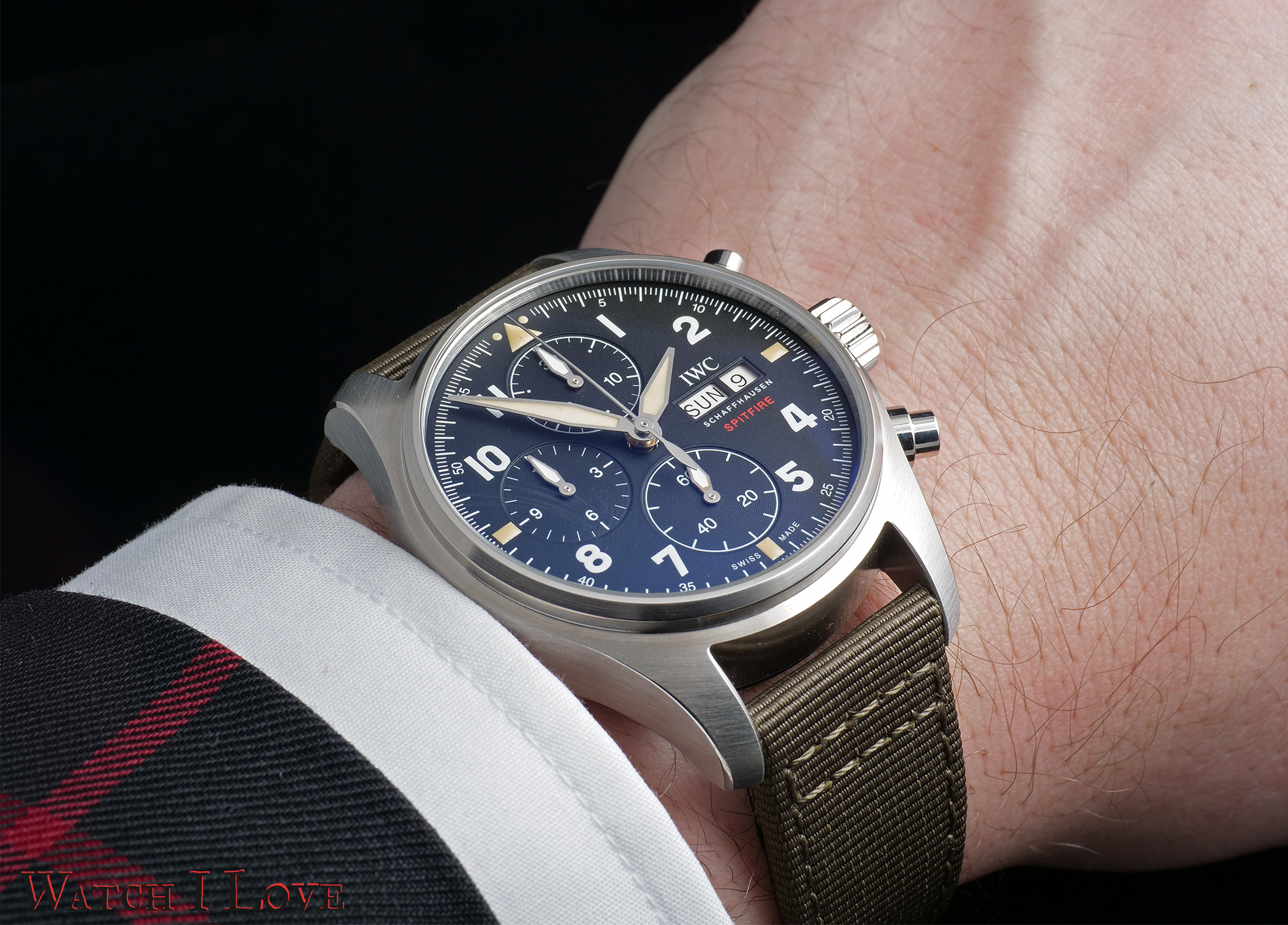 Between the Earth and the Sun: IWC Pilot’s Watch Chronograph Spitfire ...