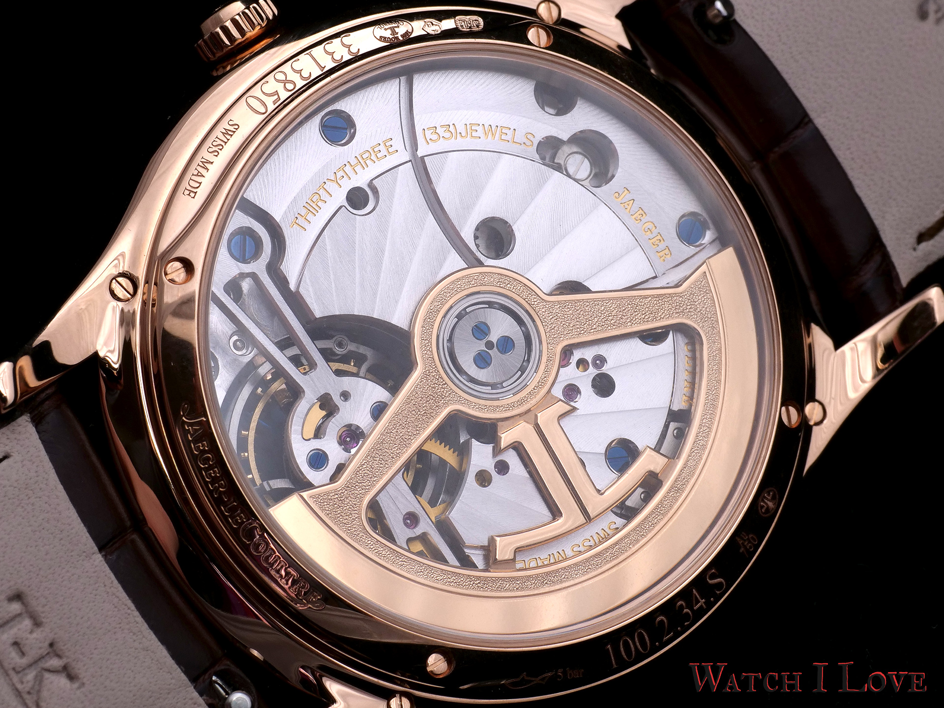 The Jaeger-LeCoultre Calibre 978G decorations