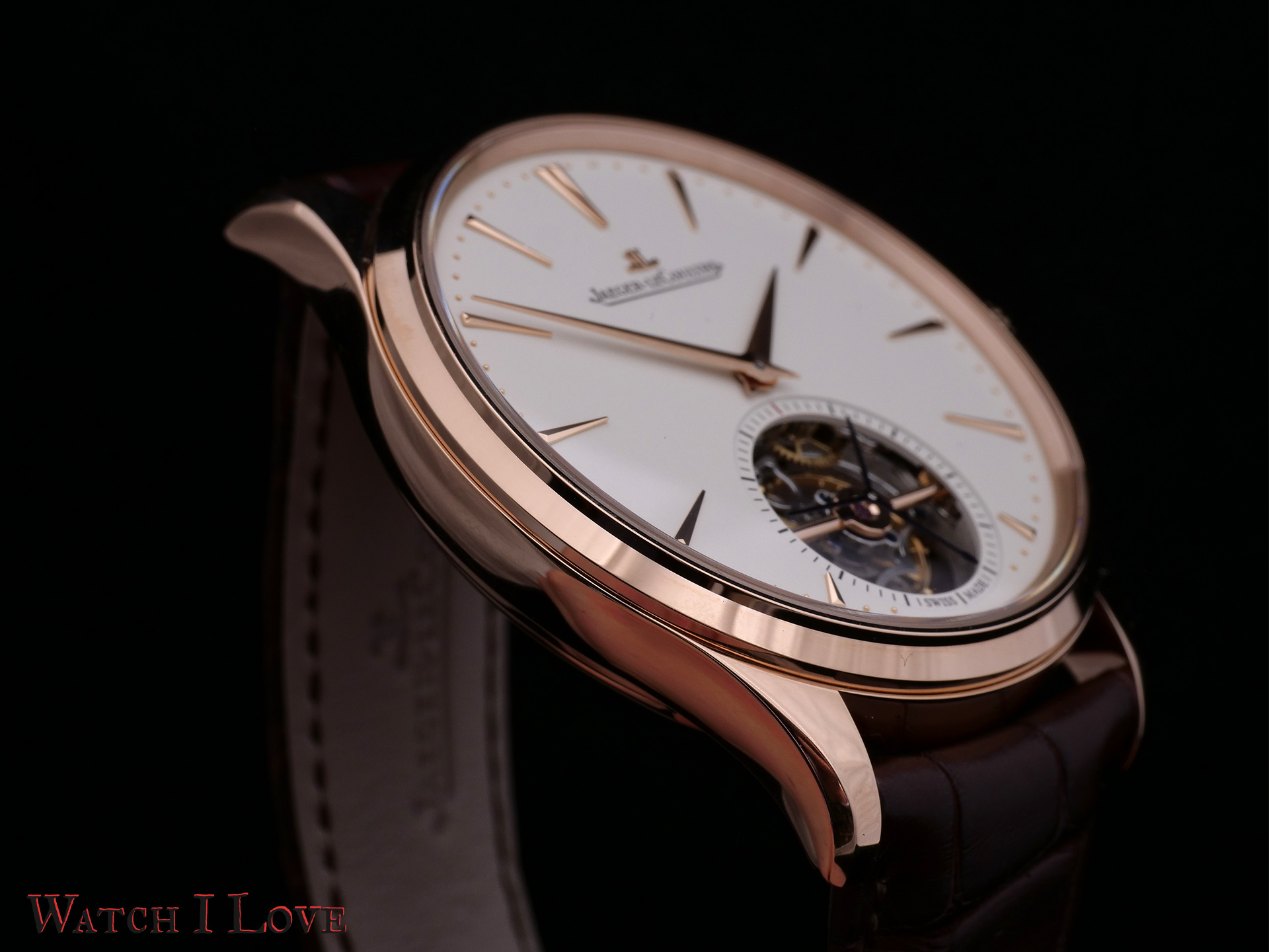 Jaeger LeCoultre Master Ultra Thin Tourbillon case side