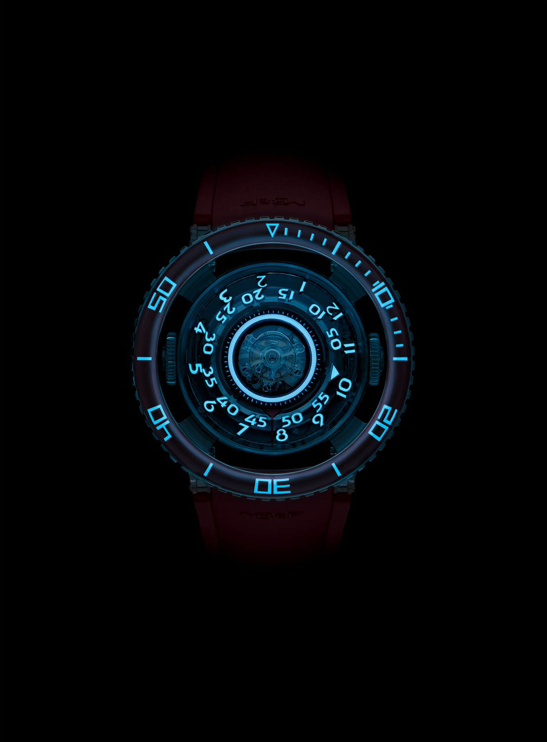 MB&F Horological Machine N°7 Platinum Red
