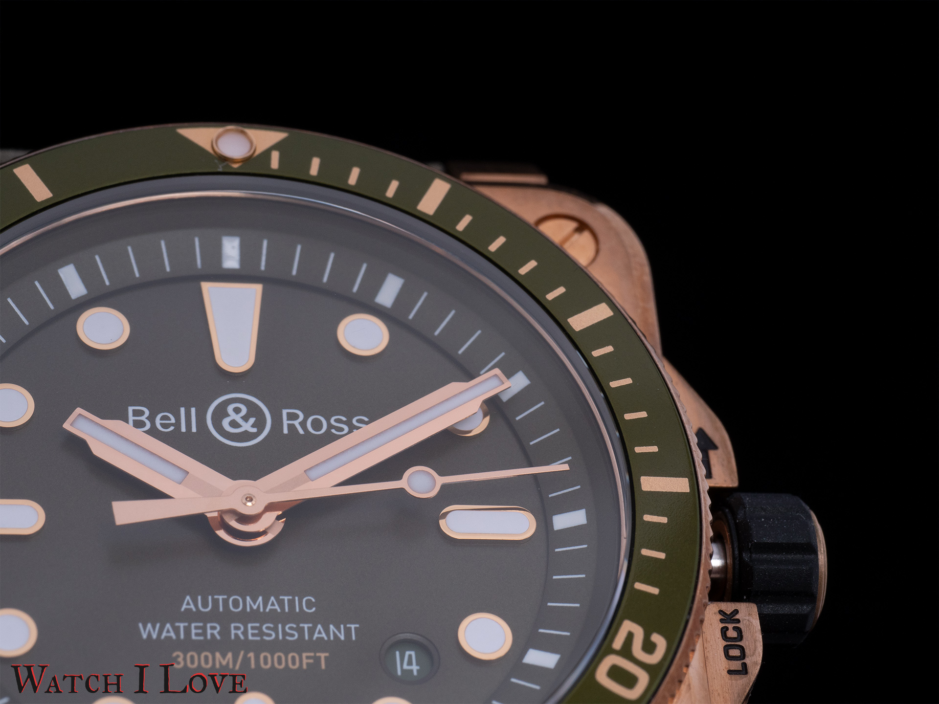 Details of the BR03-92 dial