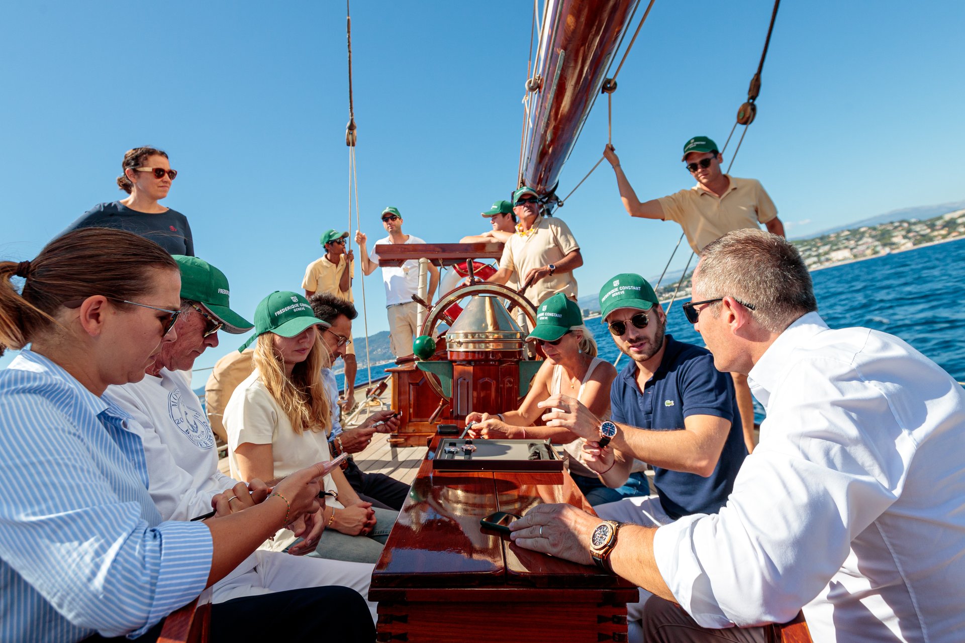 Frederique Constant unveils its first Yacht Timer GMT collection and ...
