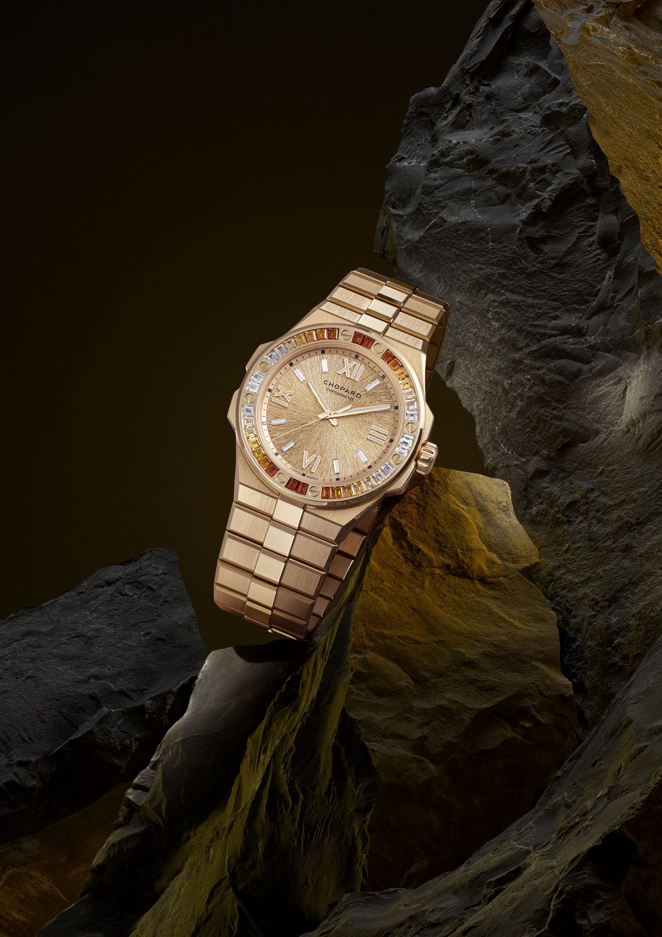 Chopard Alpine Eagle Summit in ethical 18-carat gold with gem-set
