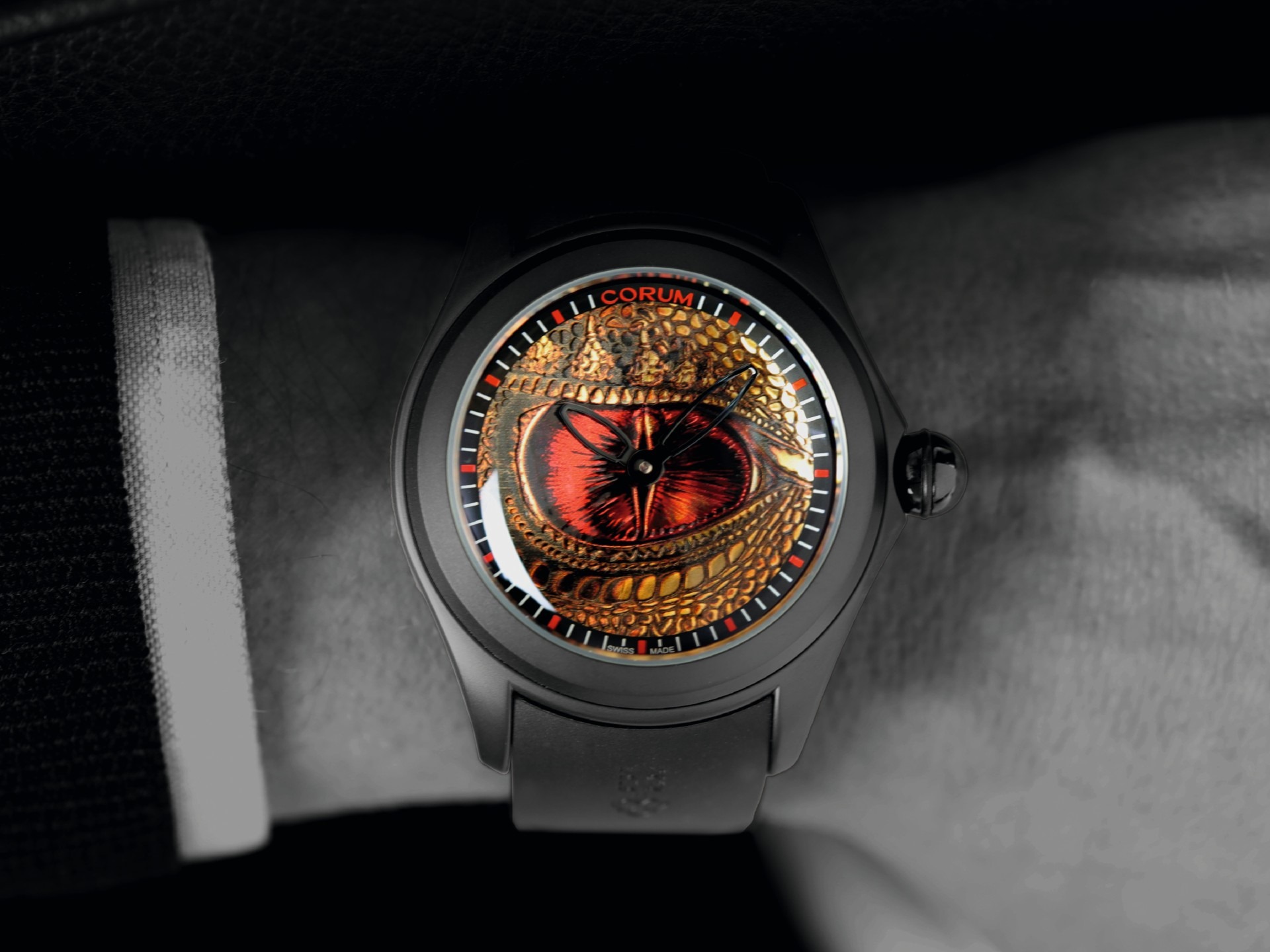 Celebrating the Year of The Dragon Corum Bubble 47 Dragon and