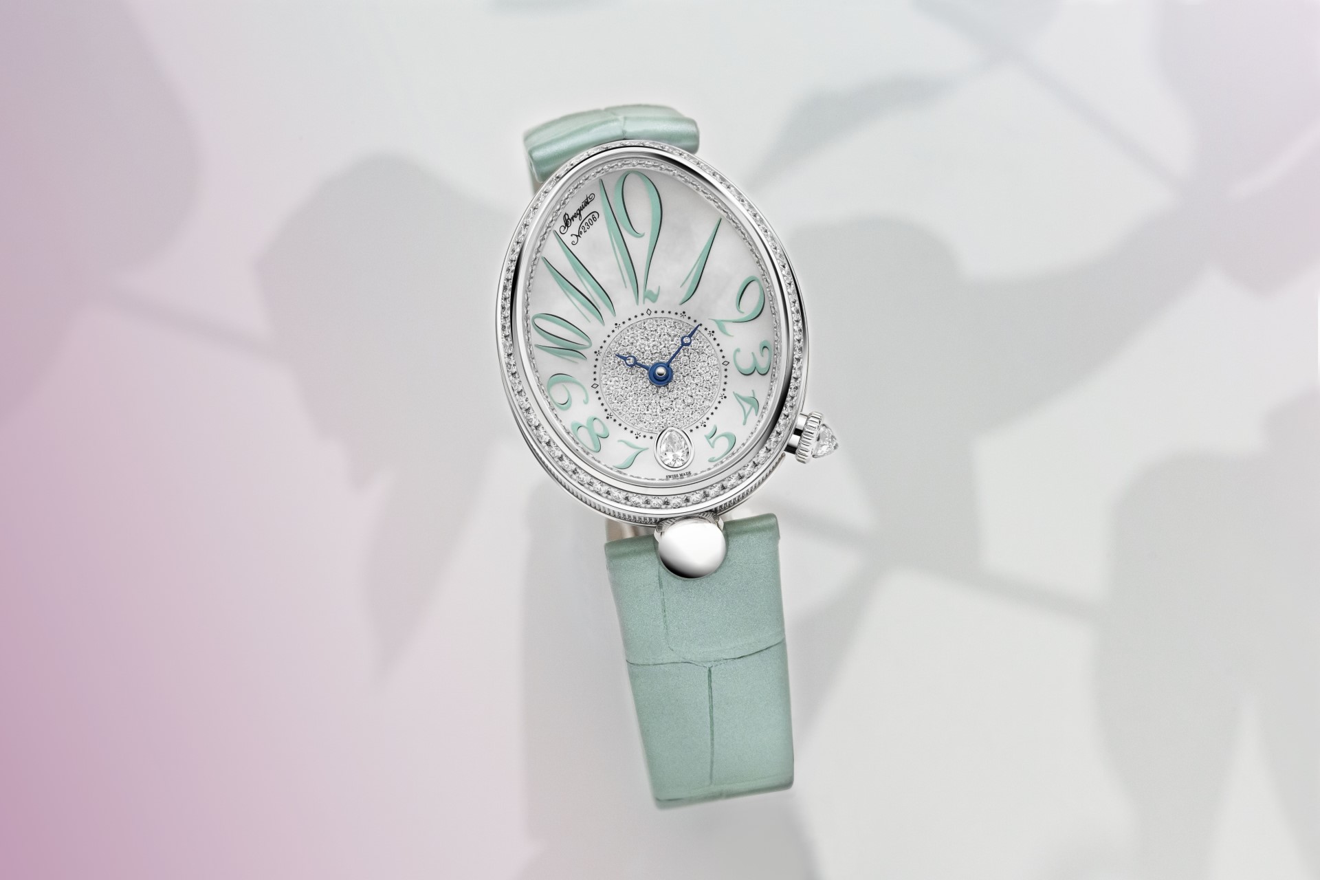 Feminine Elegance: Breguet Reine de Naples 8918 Mint - Watch I Love
