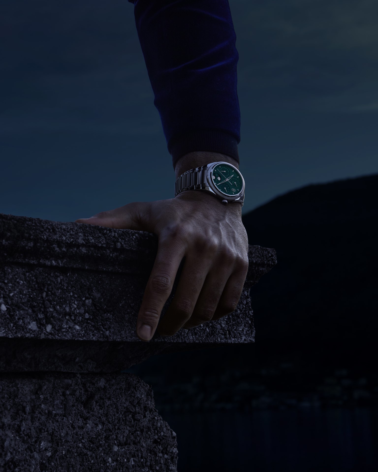 Discover the Tonda PF Hijri Perpetual Calendar Viridian Green