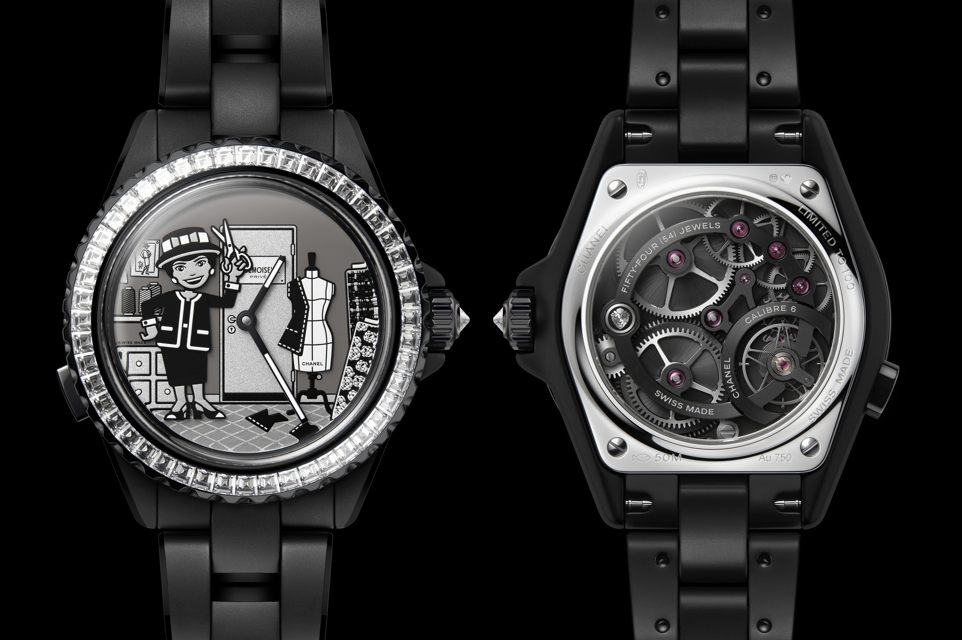 Discover the Chanel J12 Couture Workshop Automaton Calibre 6