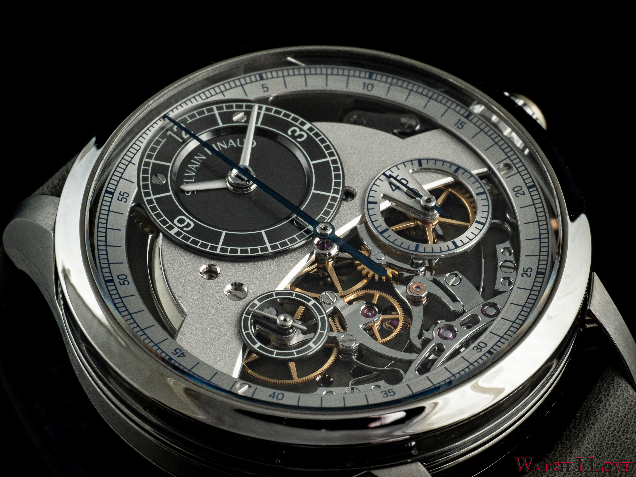 Review Chronograph Monopoussoir Sylvain Pinaud x Massena LAB