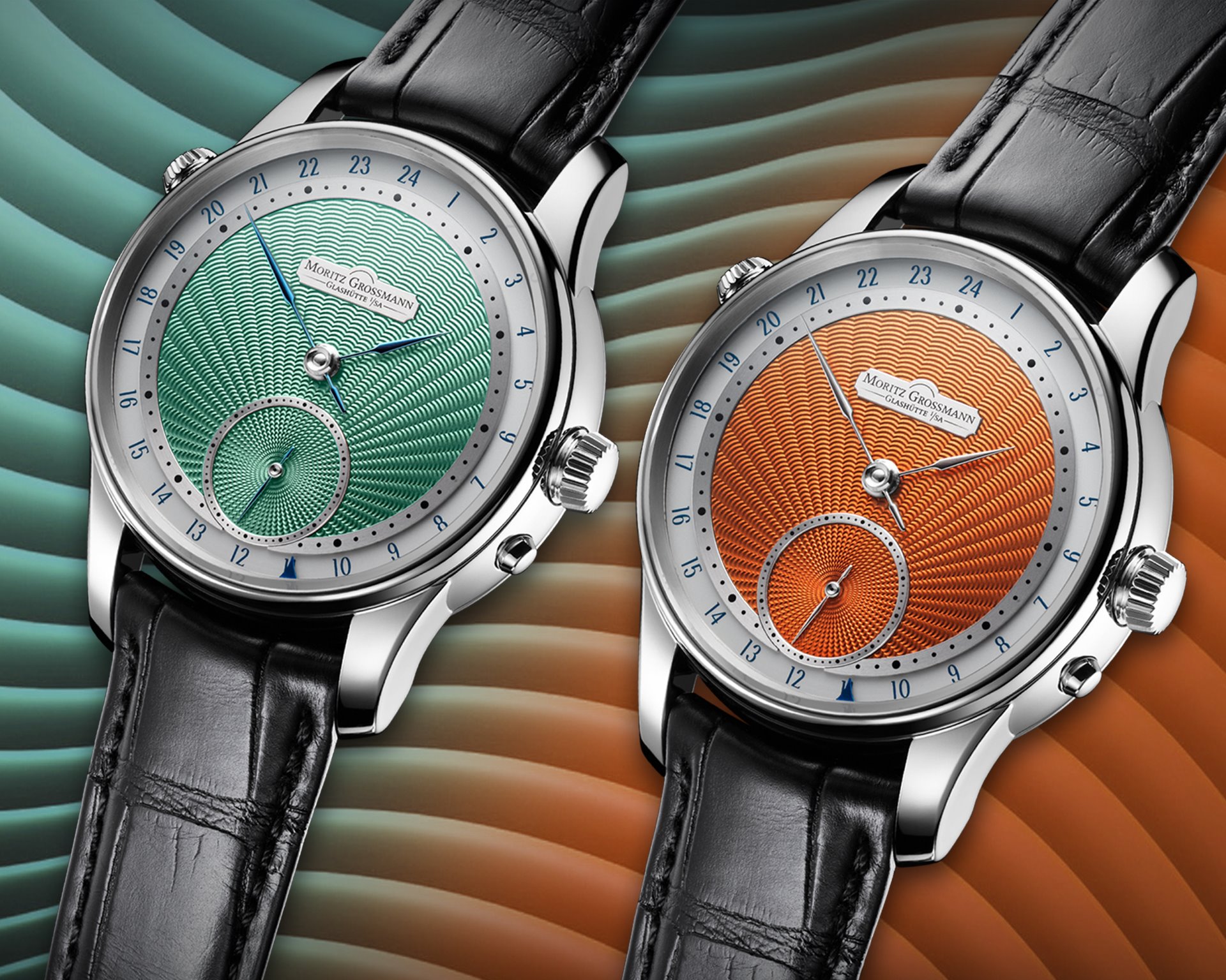 Moritz Grossmann GMT Guilloche: Elegance in Timekeeping - Watch I Love