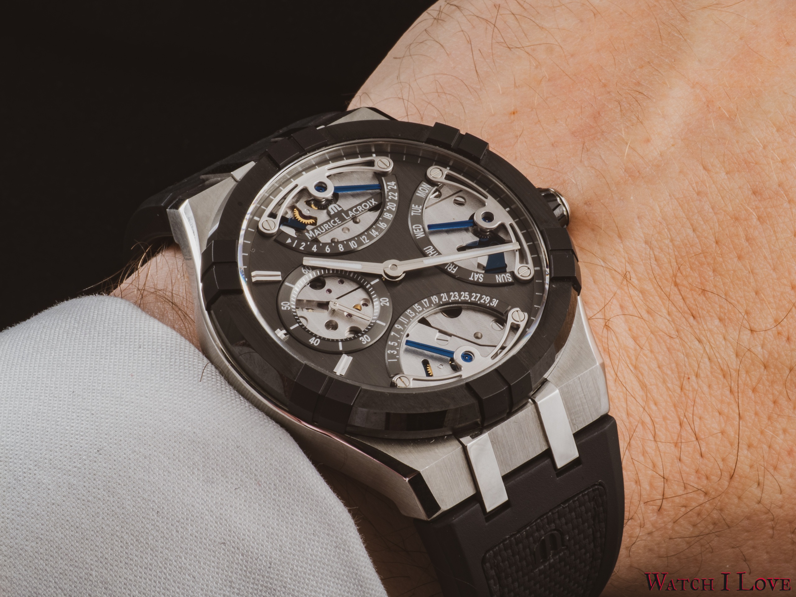 がく様 Review Maurice Lacroix AIKONIC Master Triple Retrograde: A