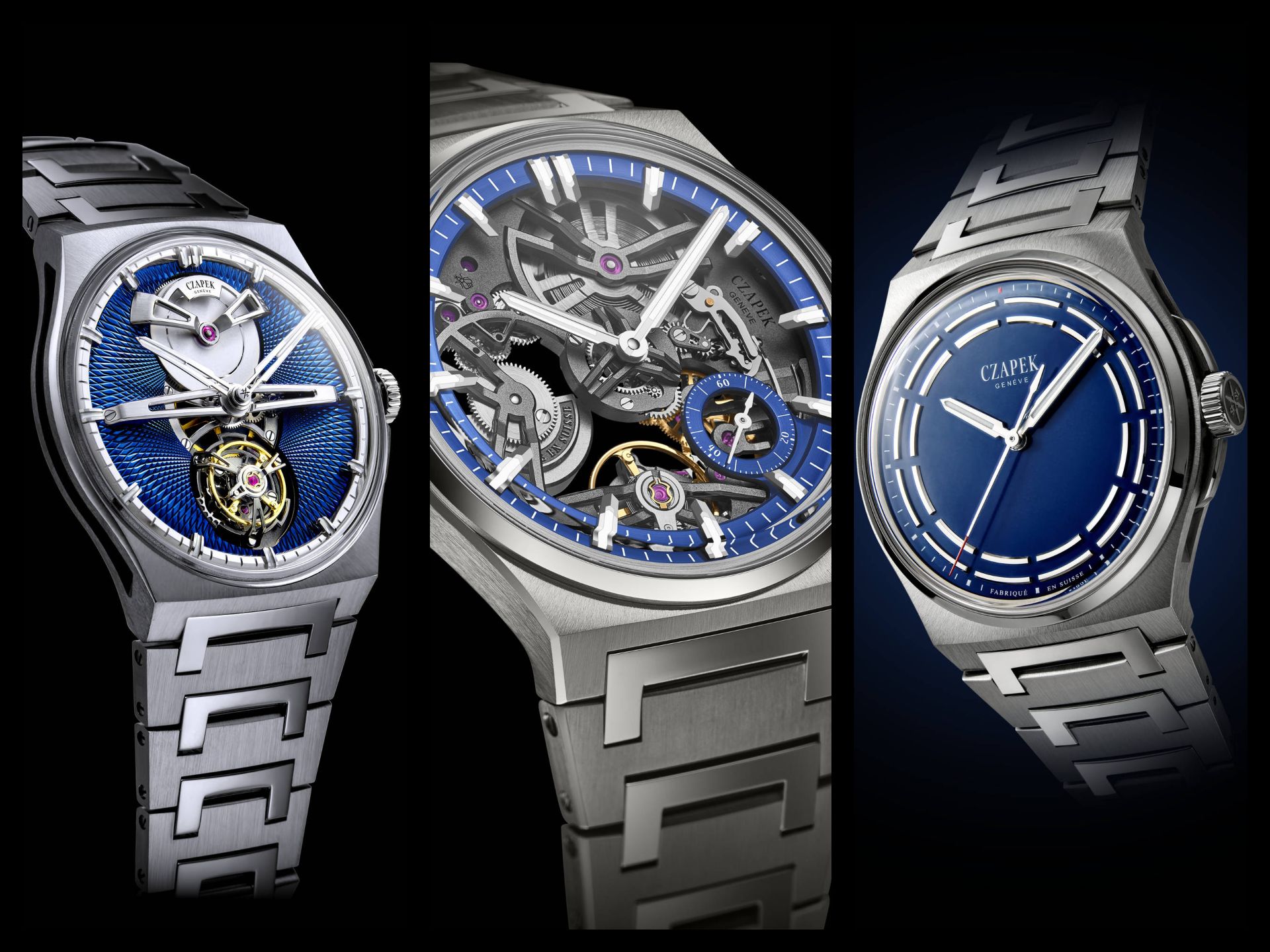 Czapek Antarctique Titanium Cosmic Blue Collection Launch - Watch