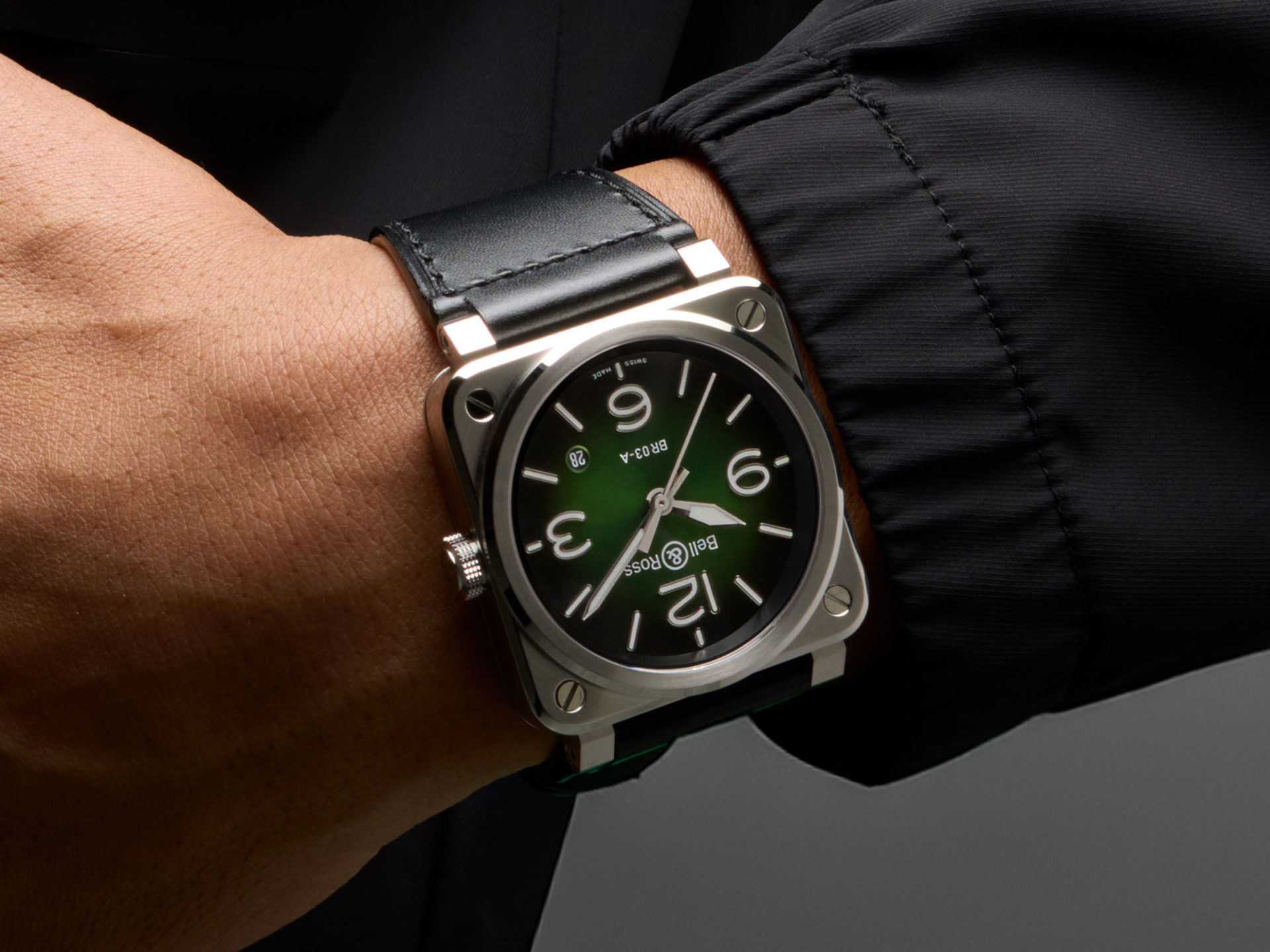 Bell & Ross BR-03 Green Steel: The Square That Commands Attention