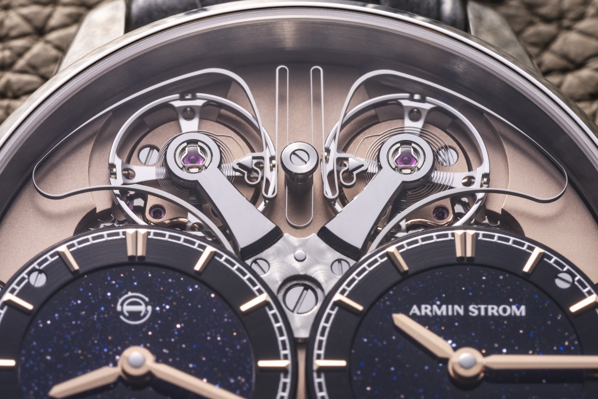 Armin Strom Dual Time GMT Resonance Aventurine