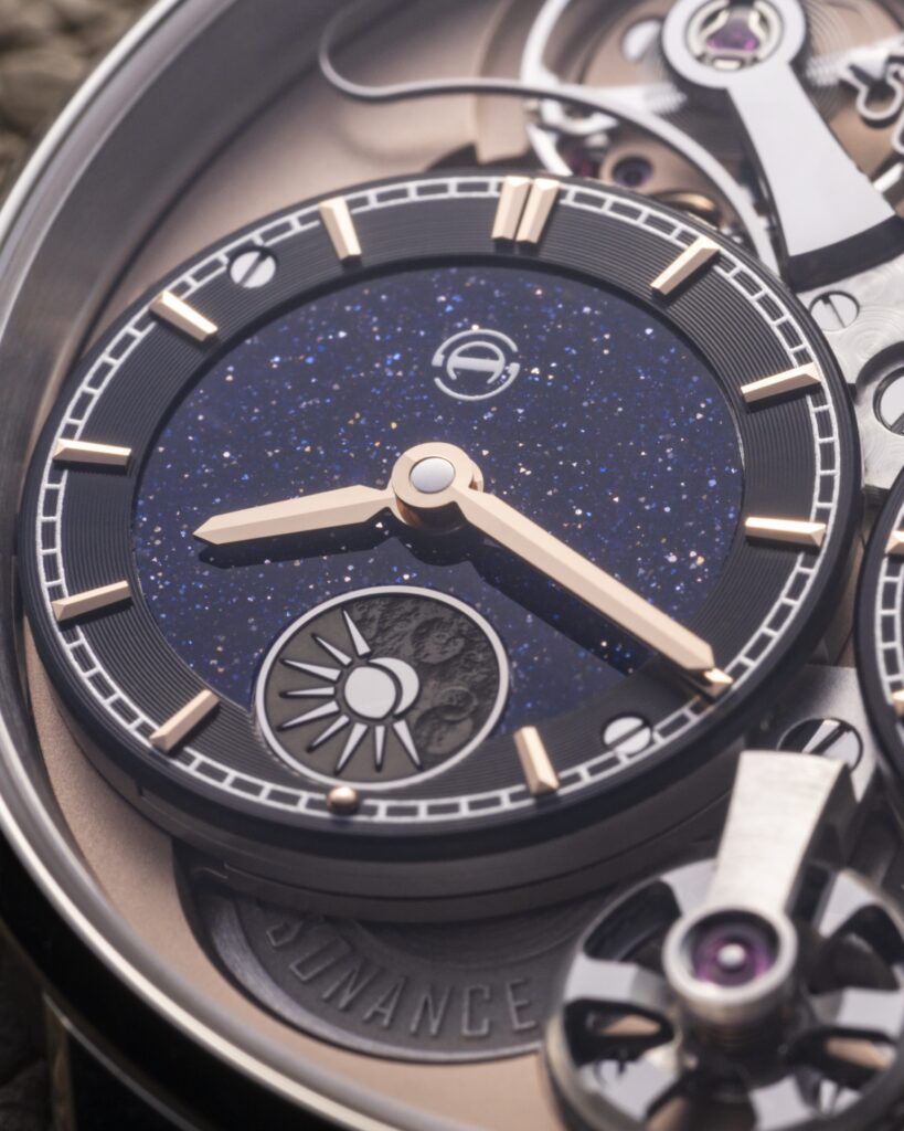 Armin Strom Dual Time GMT Resonance Aventurine